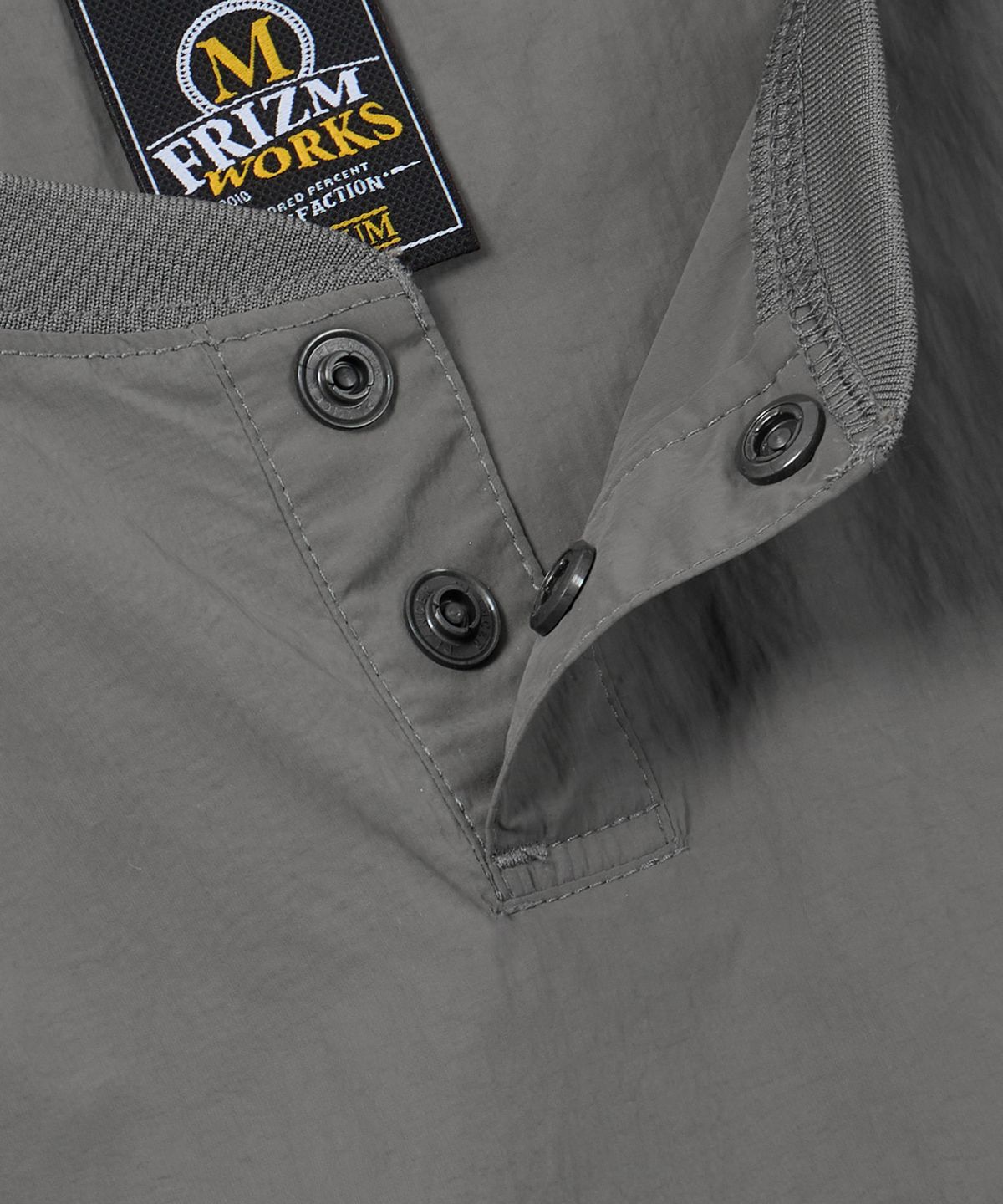 프리즘웍스(FRIZMWORKS) NYLON POCKET PULLOVER _ DEEP GRAY
