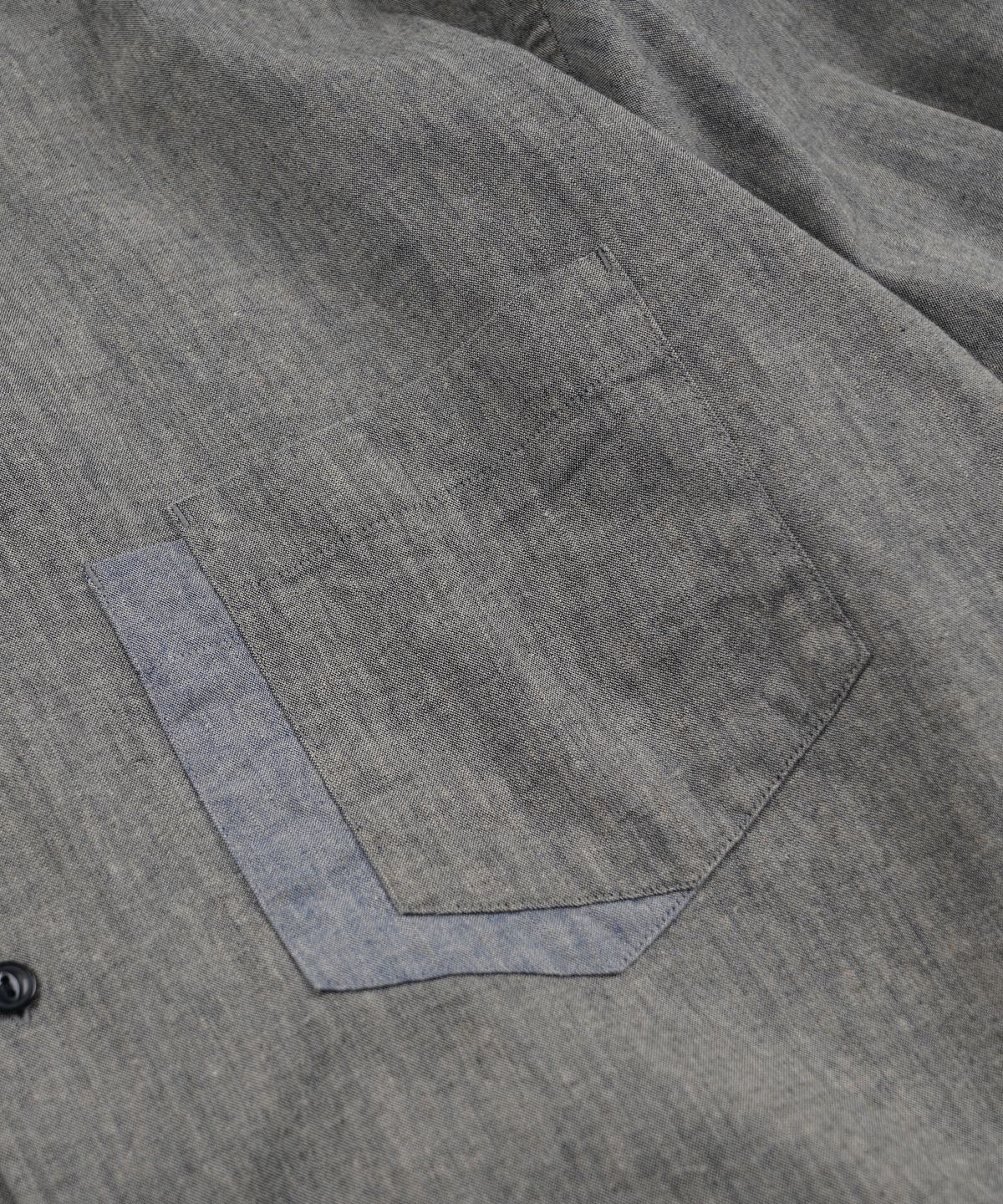 프리즘웍스(FRIZMWORKS) CLIPPING POCKET SHIRT _ BLACK