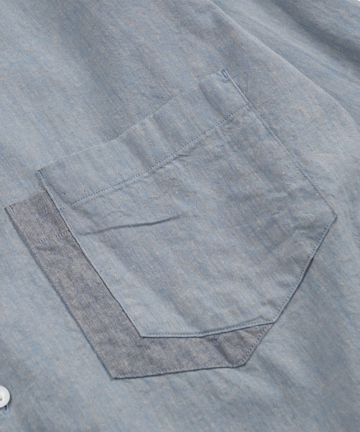 프리즘웍스(FRIZMWORKS) CLIPPING POCKET SHIRT _ BLUE