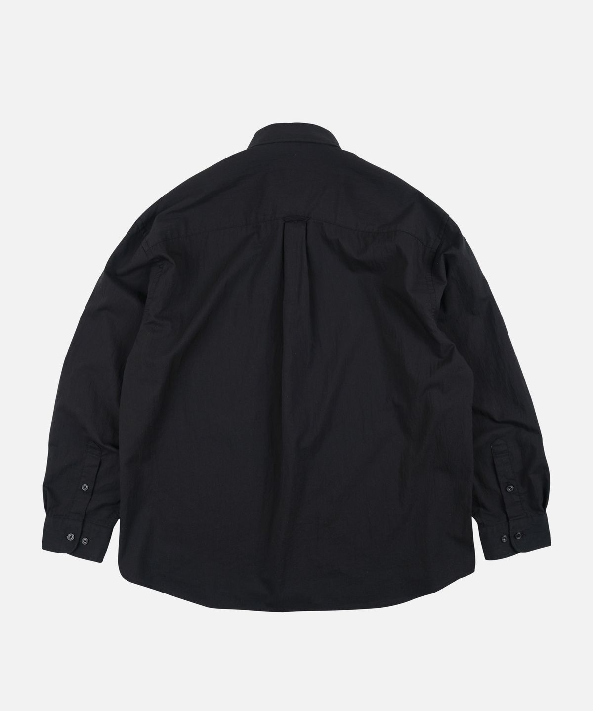 프리즘웍스(FRIZMWORKS) FEATHER CN RELAXED SHIRT 002 _ BLACK