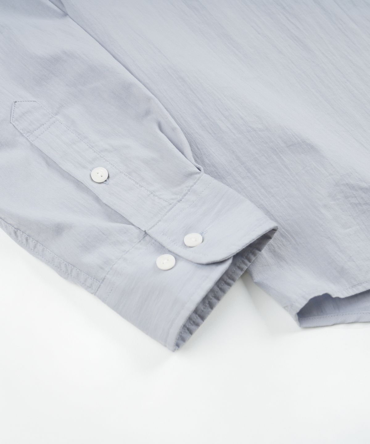 프리즘웍스(FRIZMWORKS) FEATHER CN RELAXED SHIRT 002 _ SKY BLUE