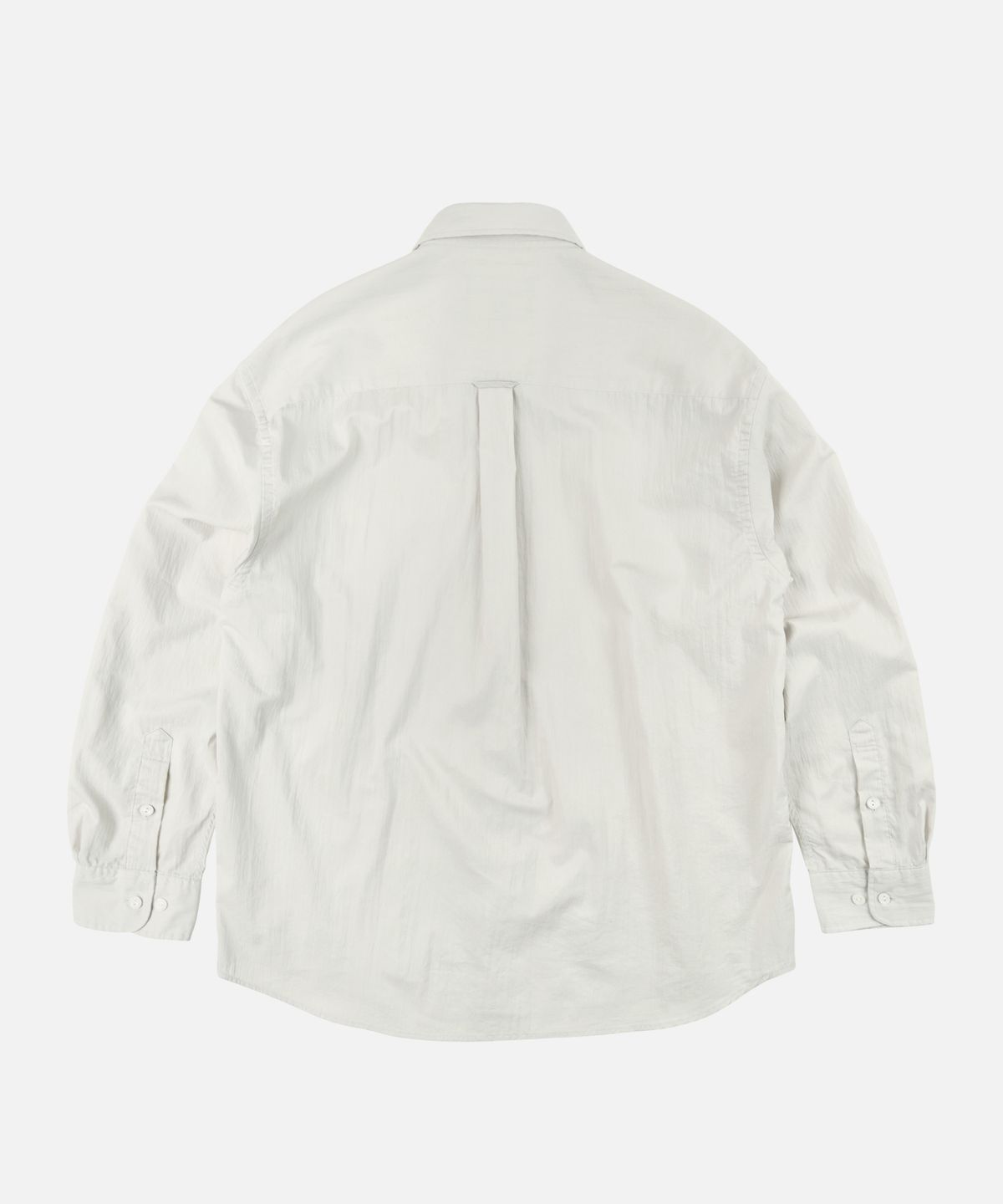 프리즘웍스(FRIZMWORKS) FEATHER CN RELAXED SHIRT 002 _ DOVE WHITE