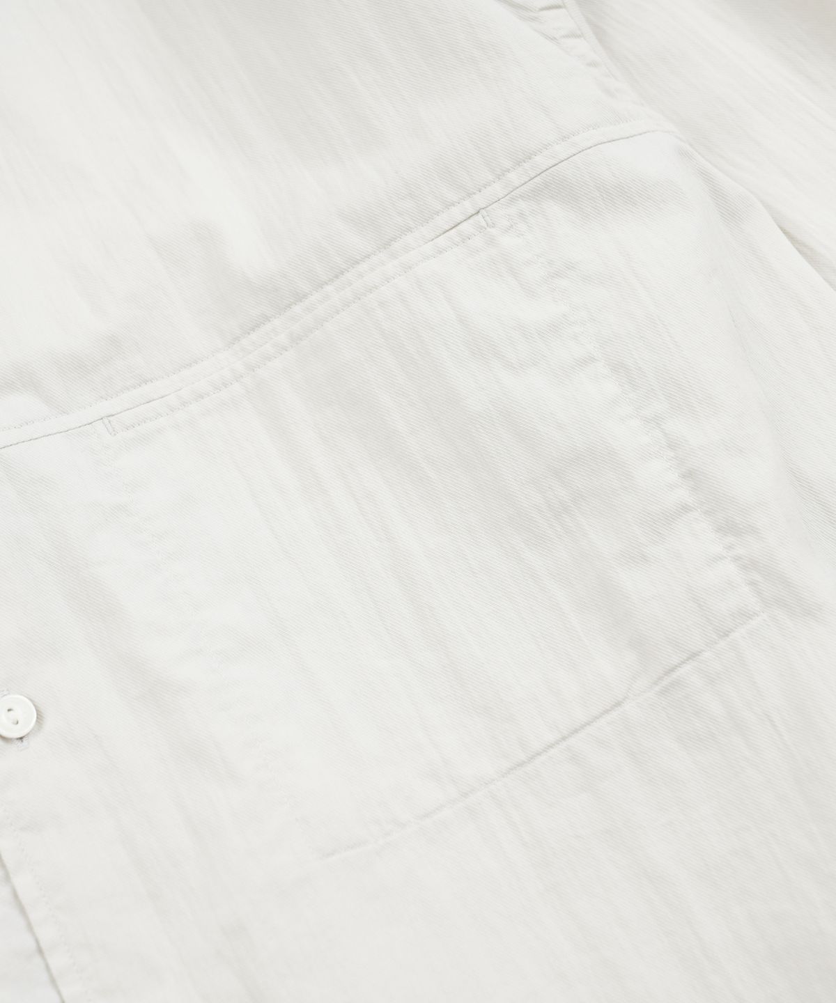 프리즘웍스(FRIZMWORKS) FEATHER CN RELAXED SHIRT 002 _ DOVE WHITE