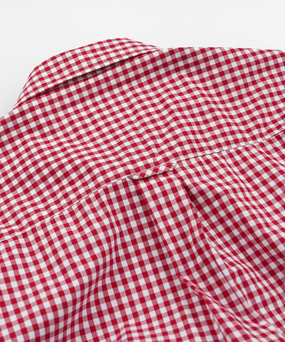 프리즘웍스(FRIZMWORKS) EASE GINGHAM CHECK SHIRT _ RED