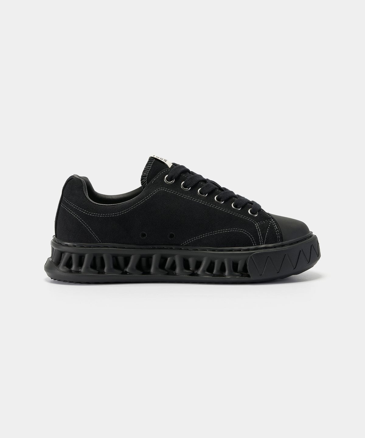 세븐에잇언더(78UNDER) M-2 GRAPHIC LOW TOP_ASH BLACK