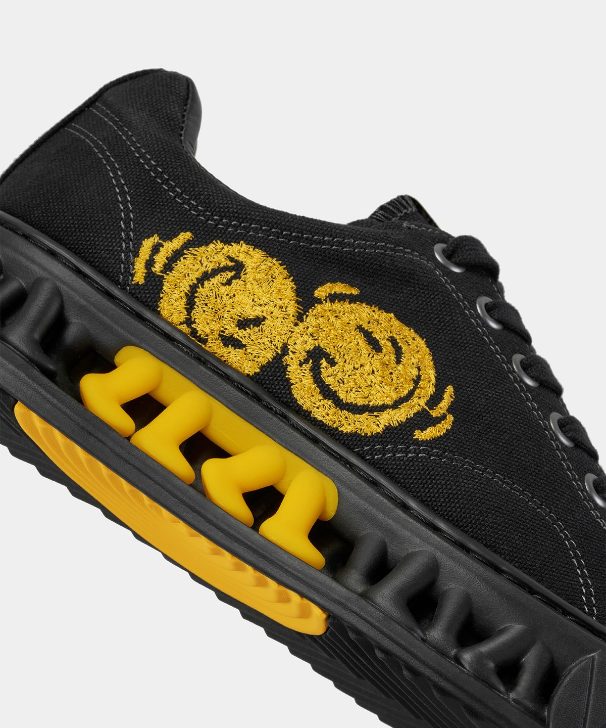 세븐에잇언더(78UNDER) M-2 GRAPHIC LOW TOP_ASH BLACK