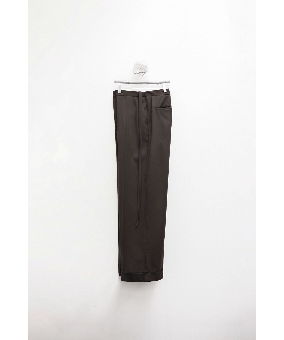 유스(YOUTH) String Wide Pants - Brown