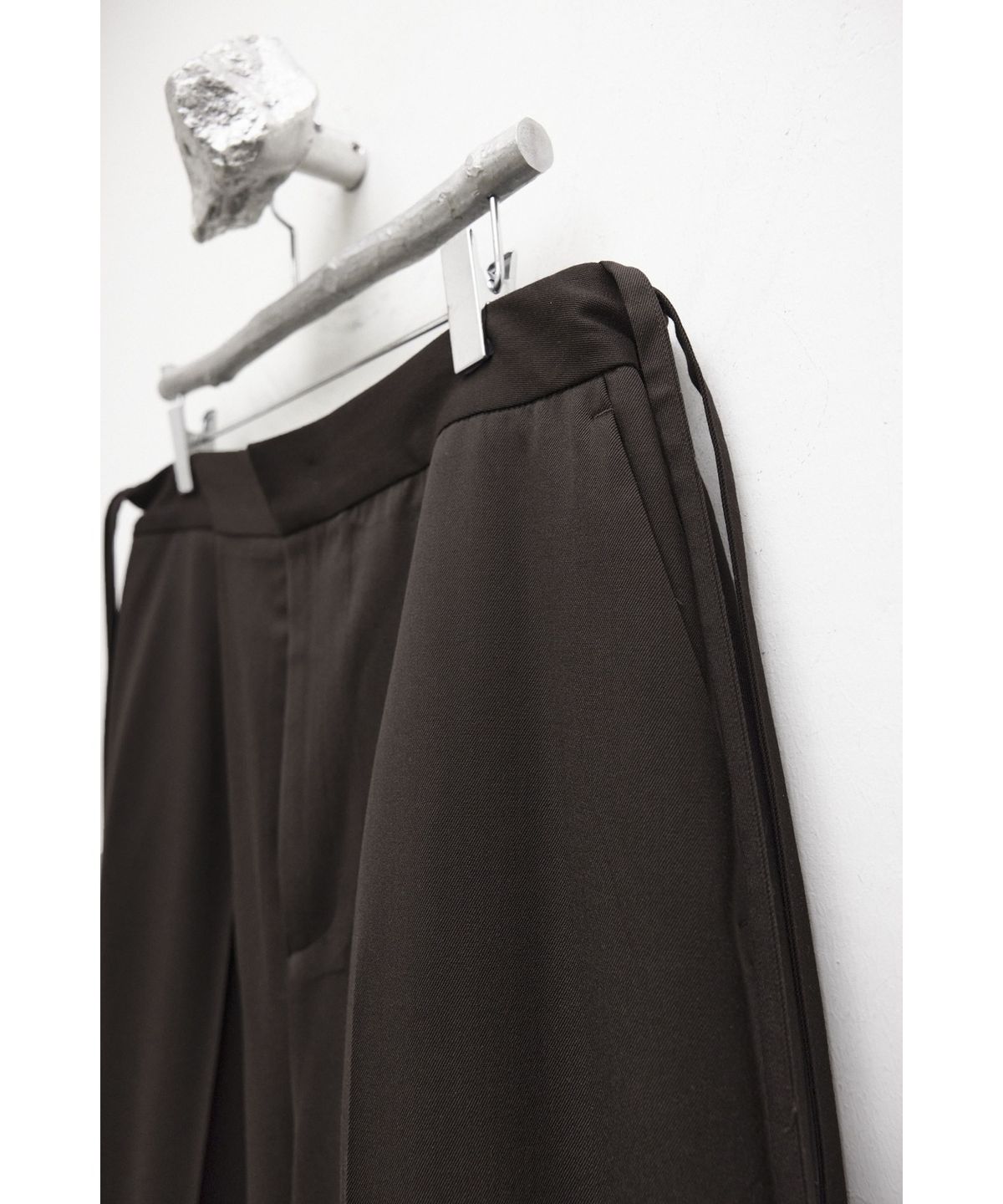 유스(YOUTH) String Wide Pants - Brown