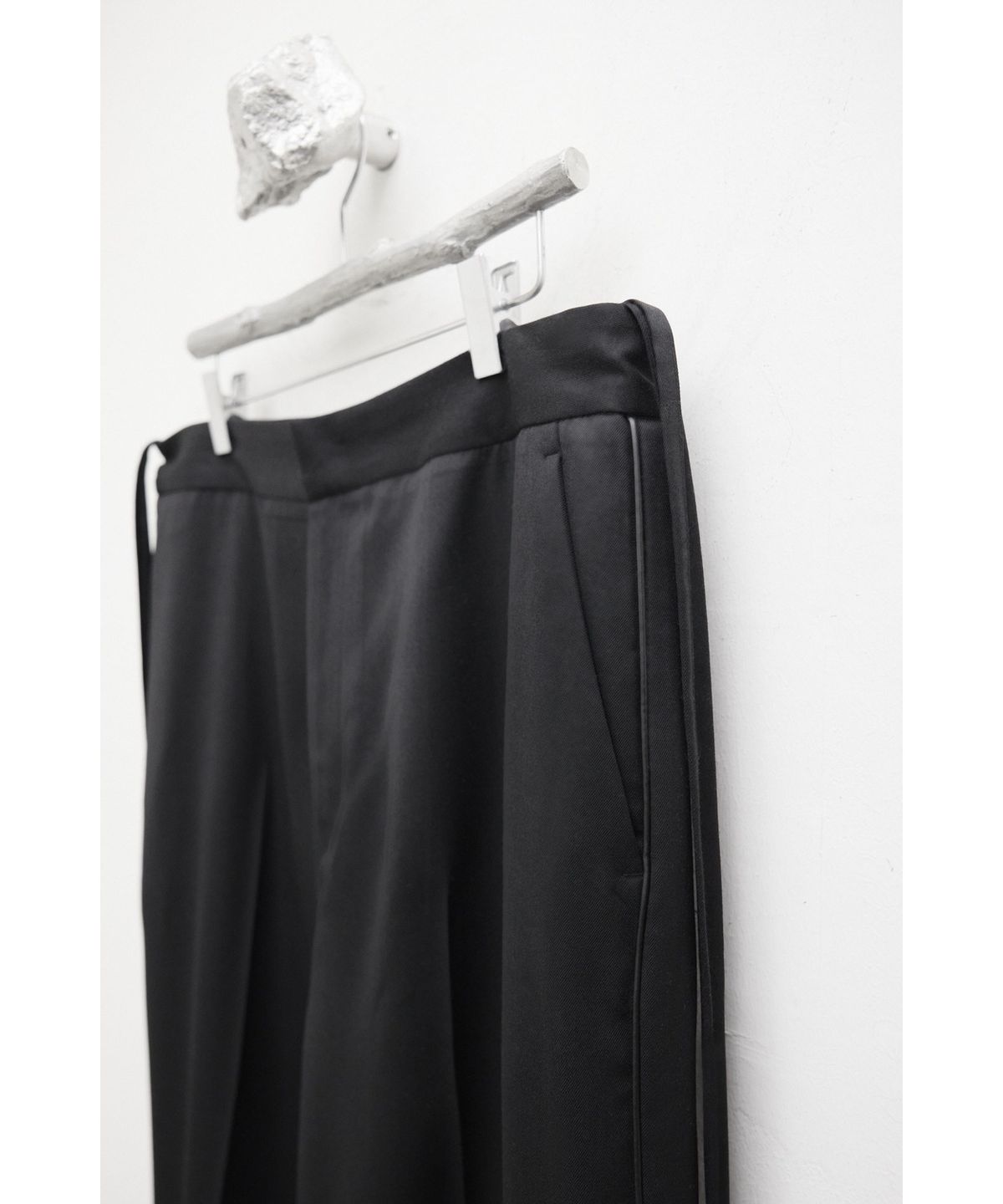 유스(YOUTH) String Wide Pants - Black