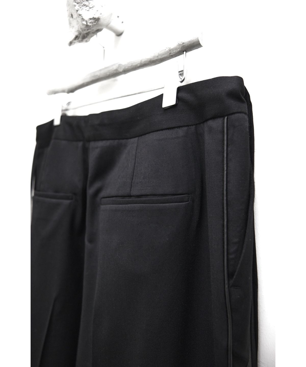 유스(YOUTH) String Wide Pants - Black