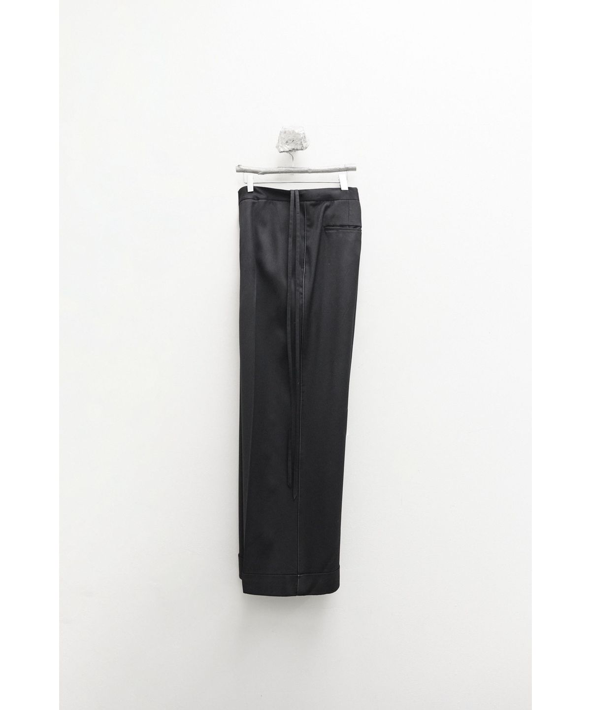 유스(YOUTH) String Wide Pants - Black