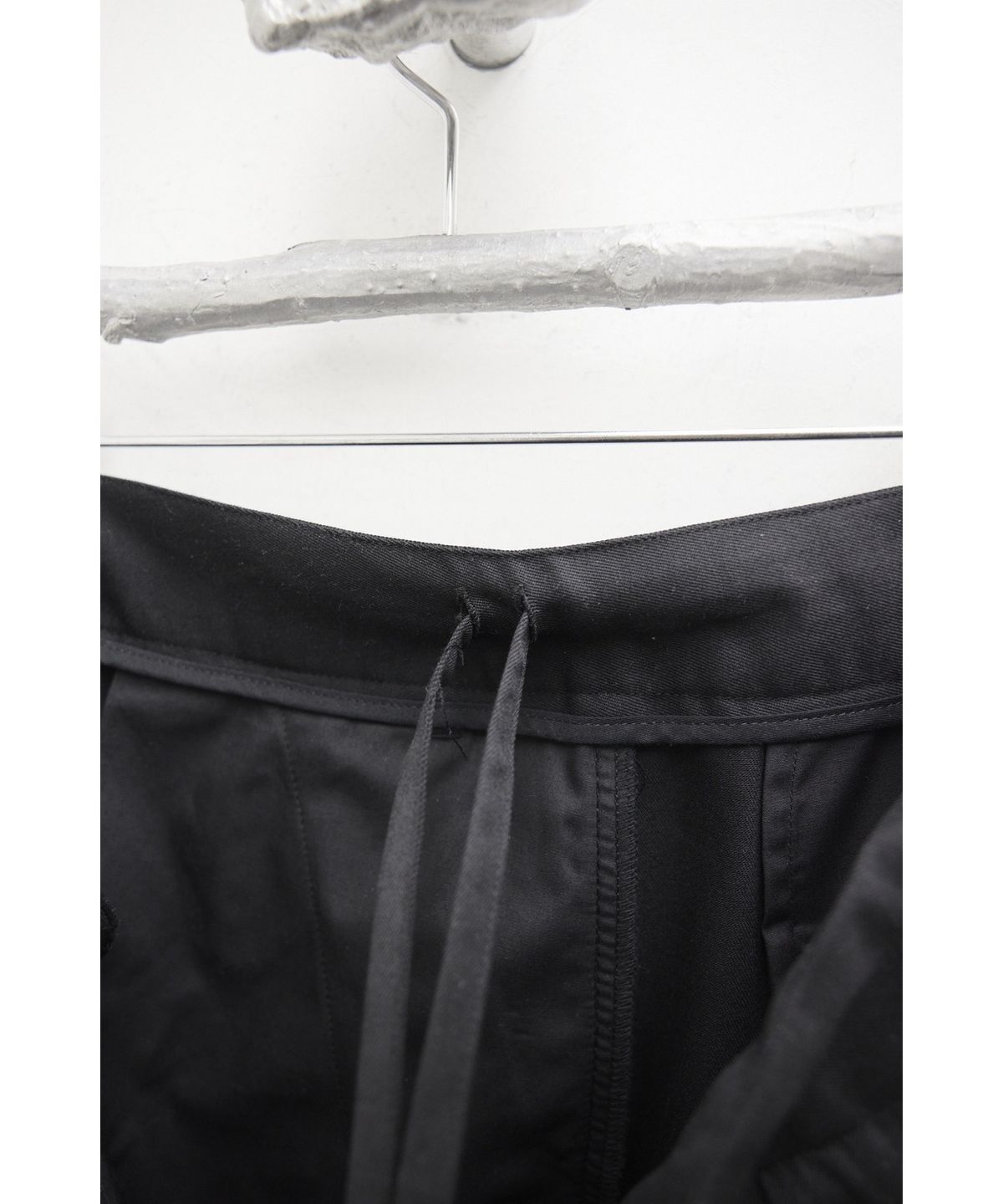 유스(YOUTH) String Wide Pants - Black