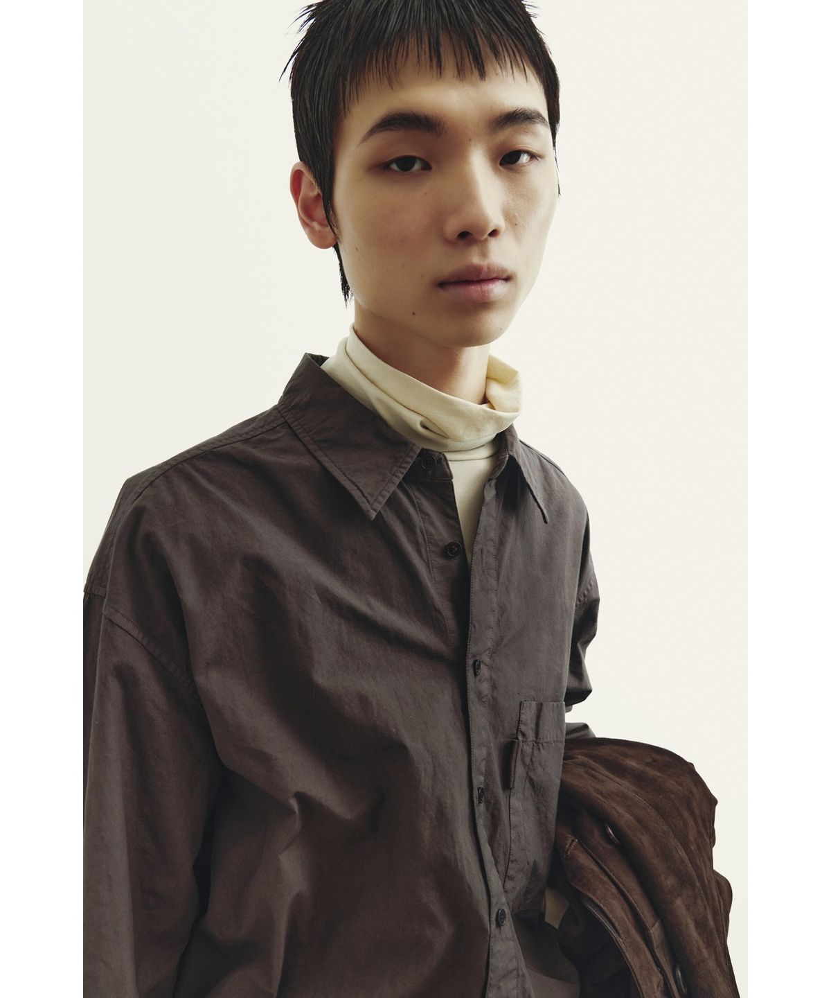 유스(YOUTH) Staff Shirt - Brown
