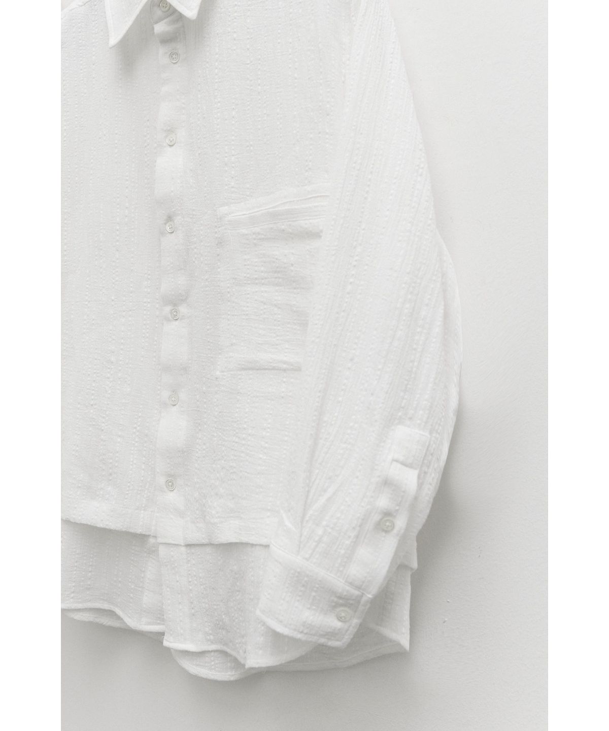 유스(YOUTH) Layered Shirt - White
