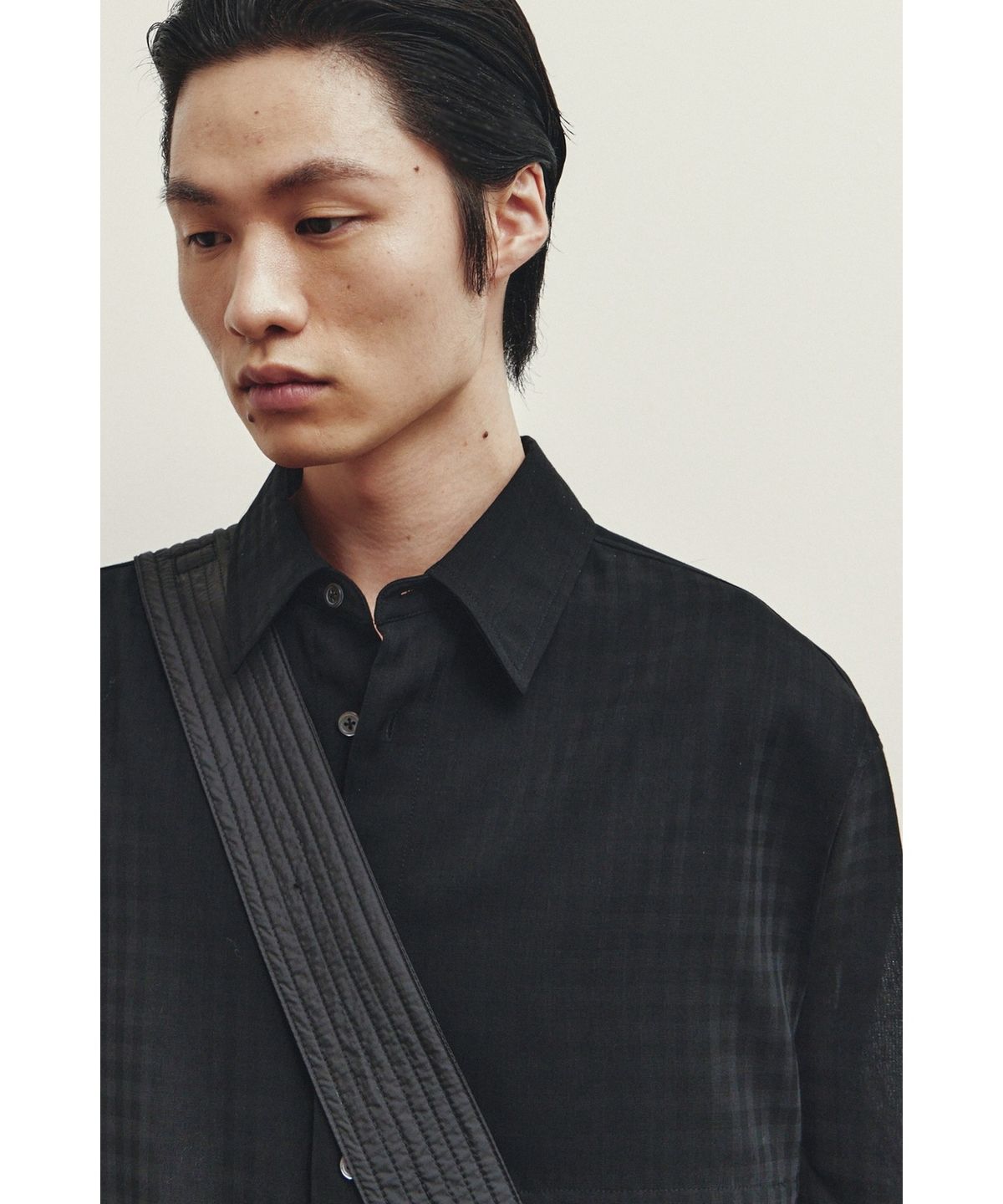 유스(YOUTH) Layered Shirt - Black