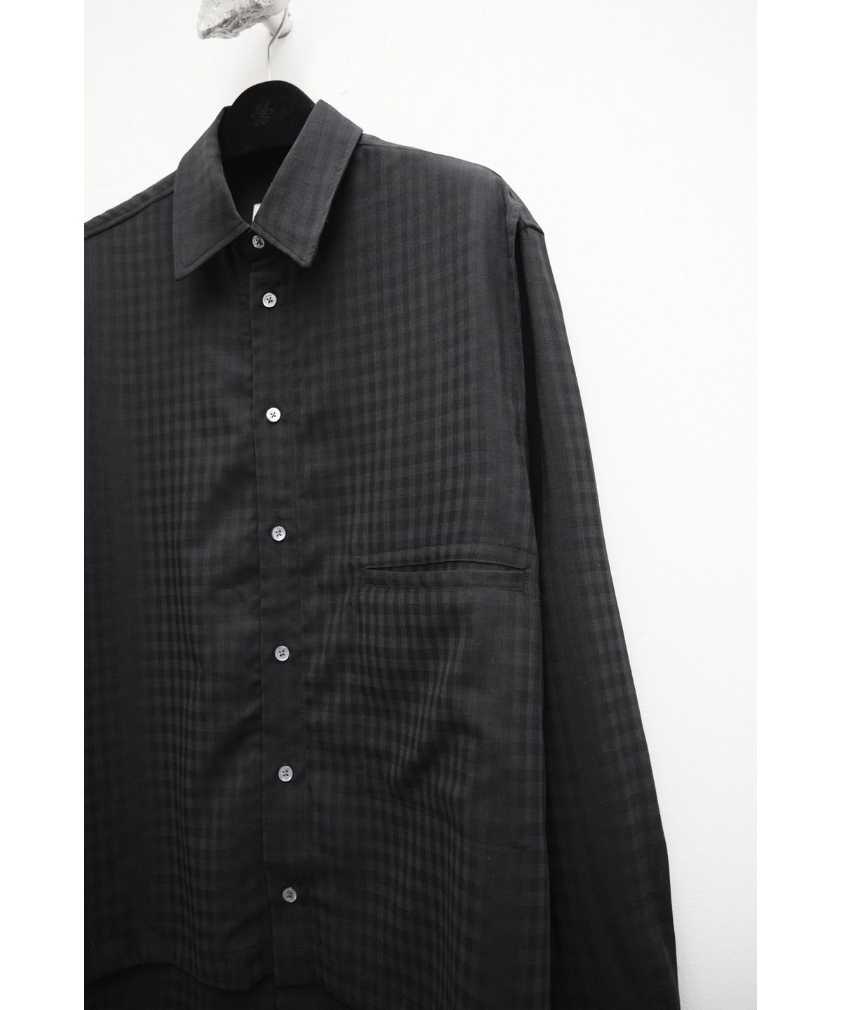 유스(YOUTH) Layered Shirt - Black