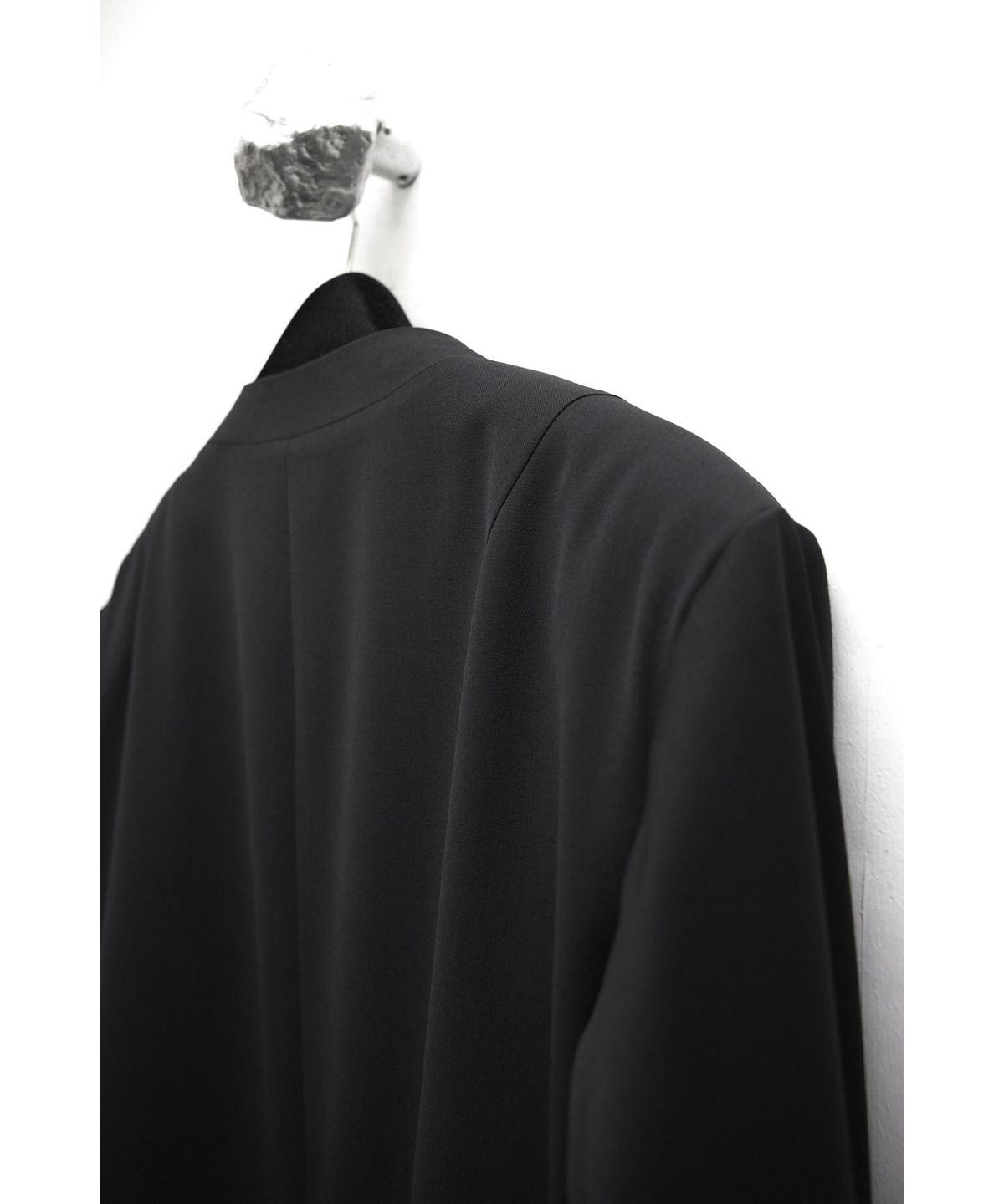 유스(YOUTH) Collarless Jacket - Black