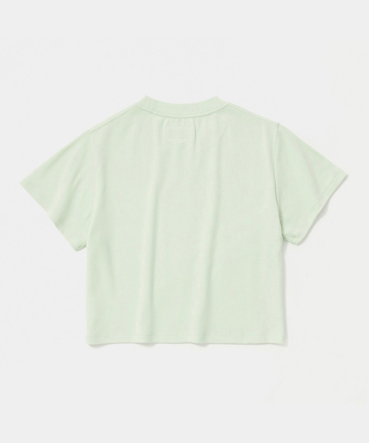 컬럼비아 유니버시티(COLUMBIA UNIVERSITY) CU BIG SCRIPT WOMEN CROP S/S T-SHIRTS 더스트민트