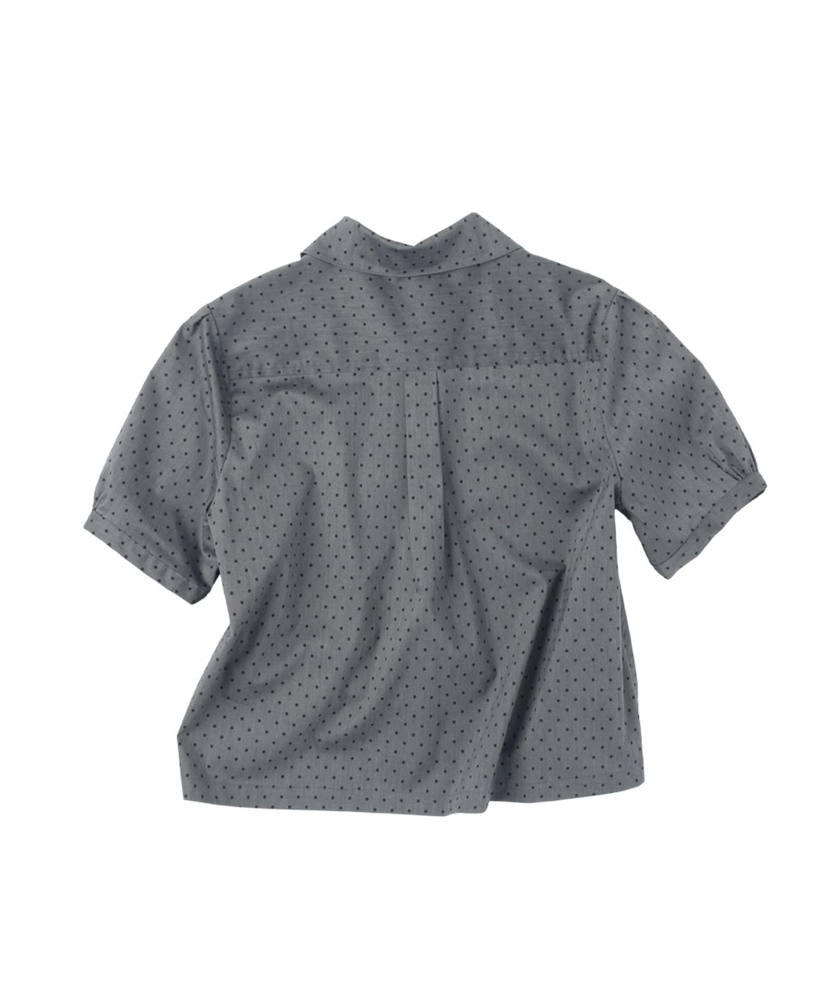써넥트(SUNNECT) P.D. Round Collar S/S Shirt - Charcoal