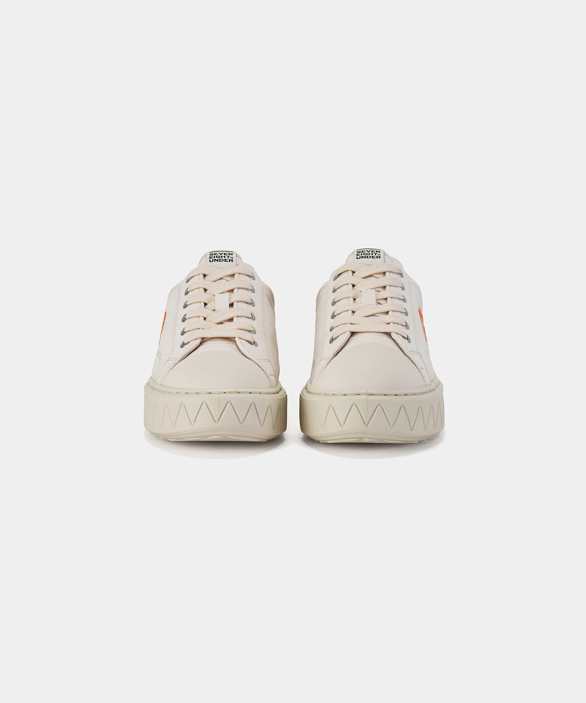 세븐에잇언더(78UNDER) M-2 GRAPHIC LOW TOP_OFF WHITE