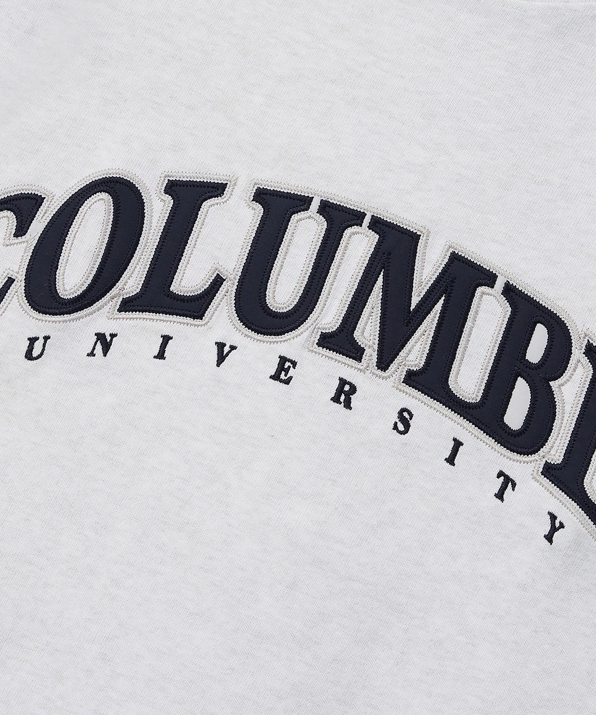 컬럼비아 유니버시티(COLUMBIA UNIVERSITY) STREET ARCH LOGO S/S T-SHIRTS 라이트멜란지