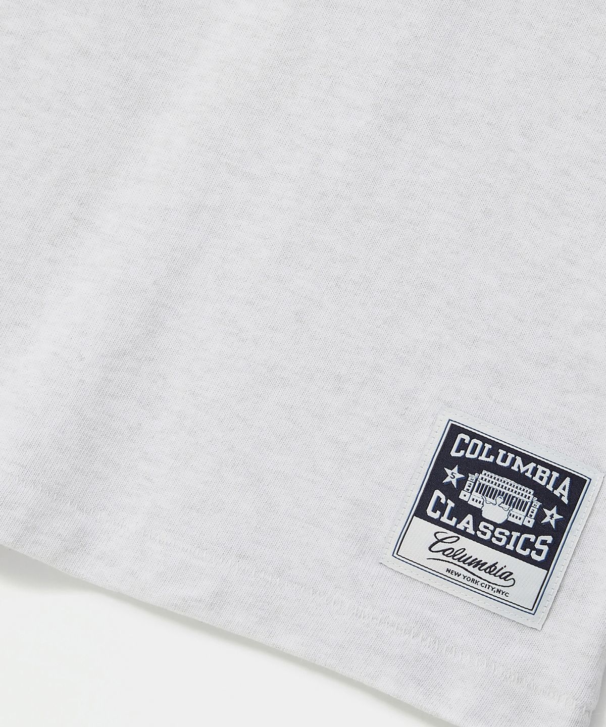 컬럼비아 유니버시티(COLUMBIA UNIVERSITY) STREET ARCH LOGO S/S T-SHIRTS 라이트멜란지