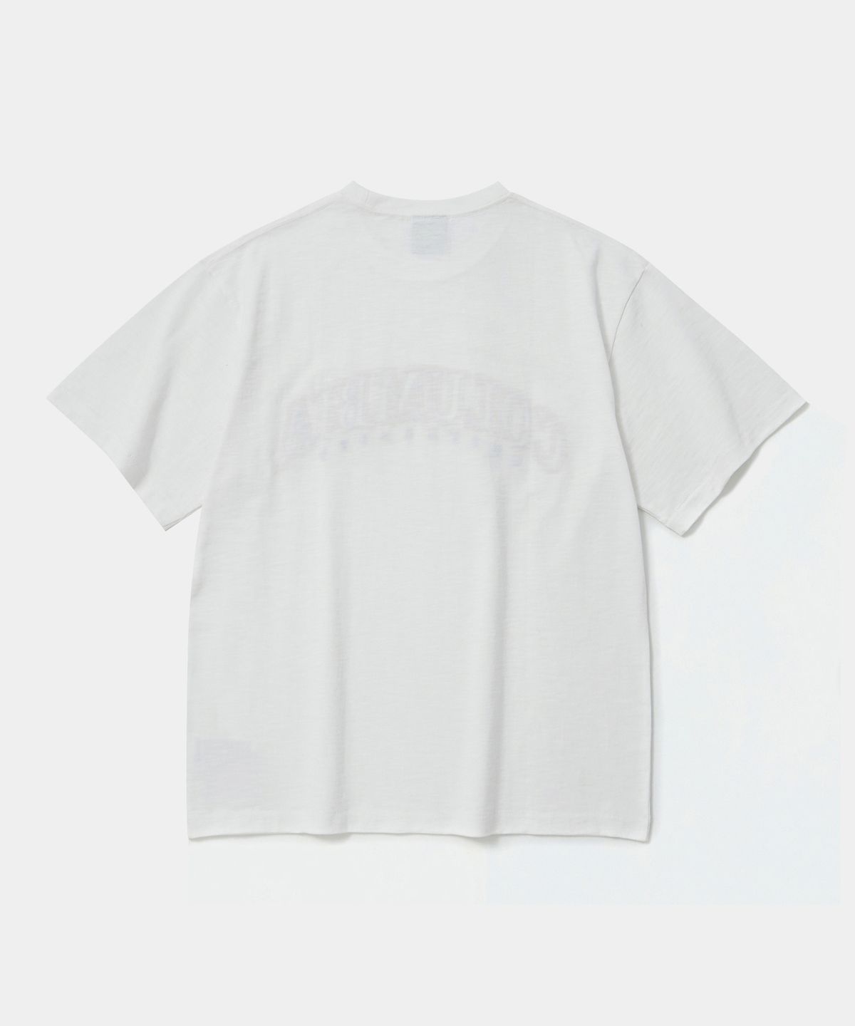 컬럼비아 유니버시티(COLUMBIA UNIVERSITY) STREET ARCH LOGO S/S T-SHIRTS 화이트