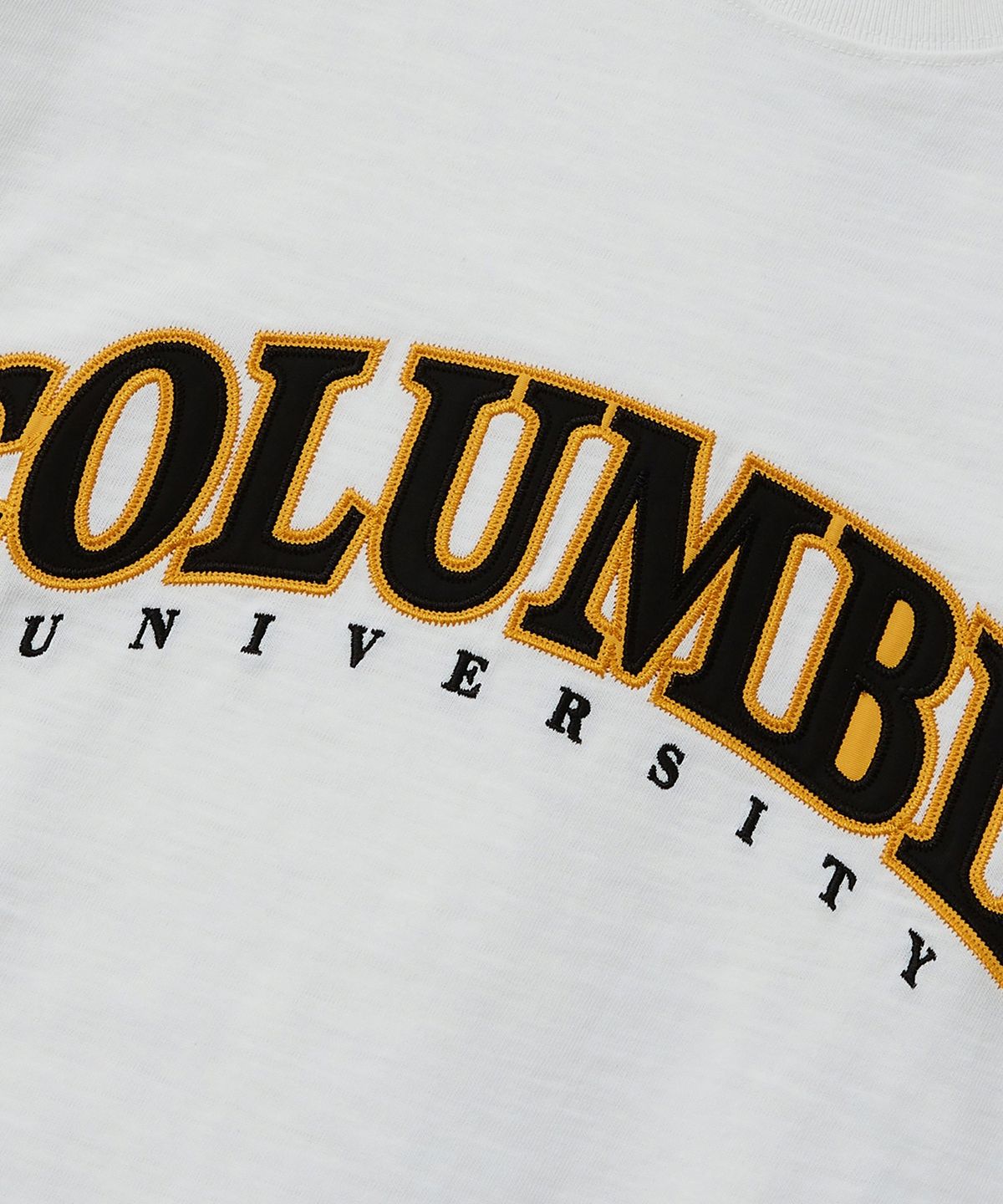 컬럼비아 유니버시티(COLUMBIA UNIVERSITY) STREET ARCH LOGO S/S T-SHIRTS 화이트
