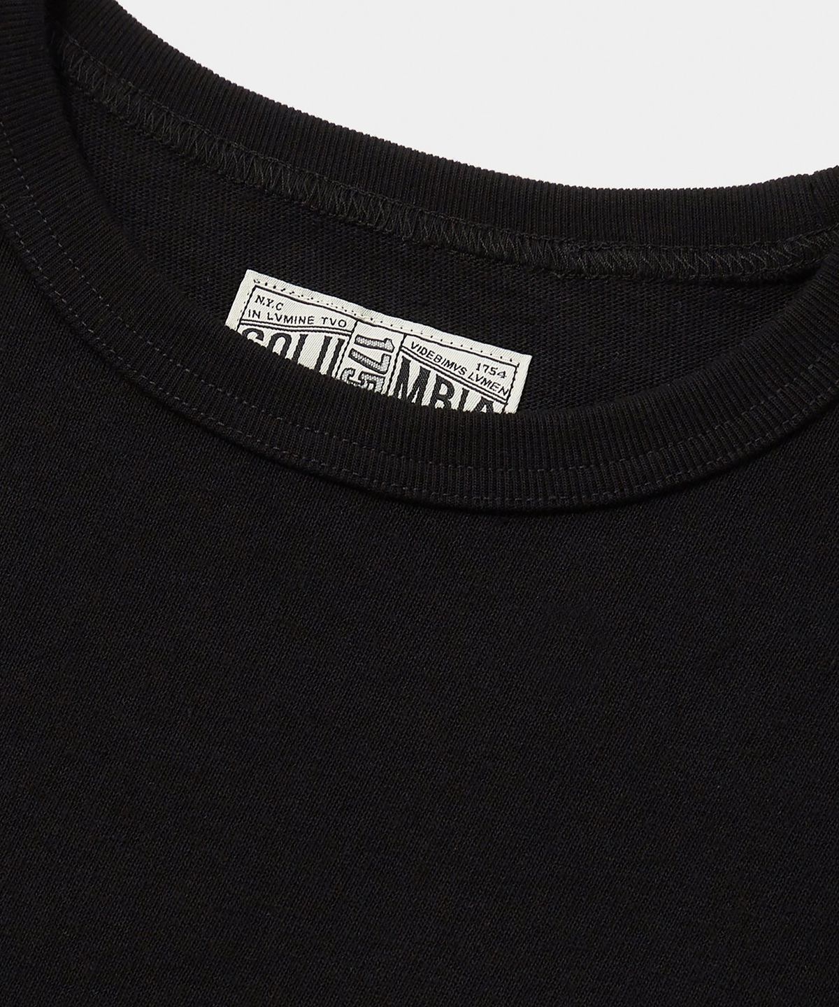 컬럼비아 유니버시티(COLUMBIA UNIVERSITY) REVERSE ARCH LOGO S/S T-SHIRTS 블랙