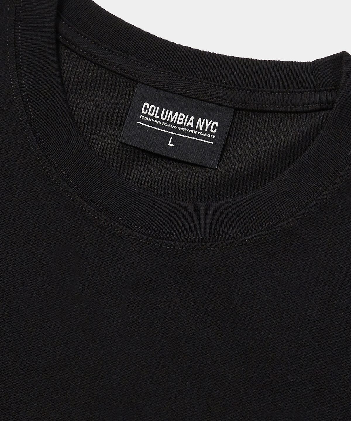 컬럼비아 유니버시티(COLUMBIA UNIVERSITY) B/S NYC 1754 S/S T-SHIRTS 블랙