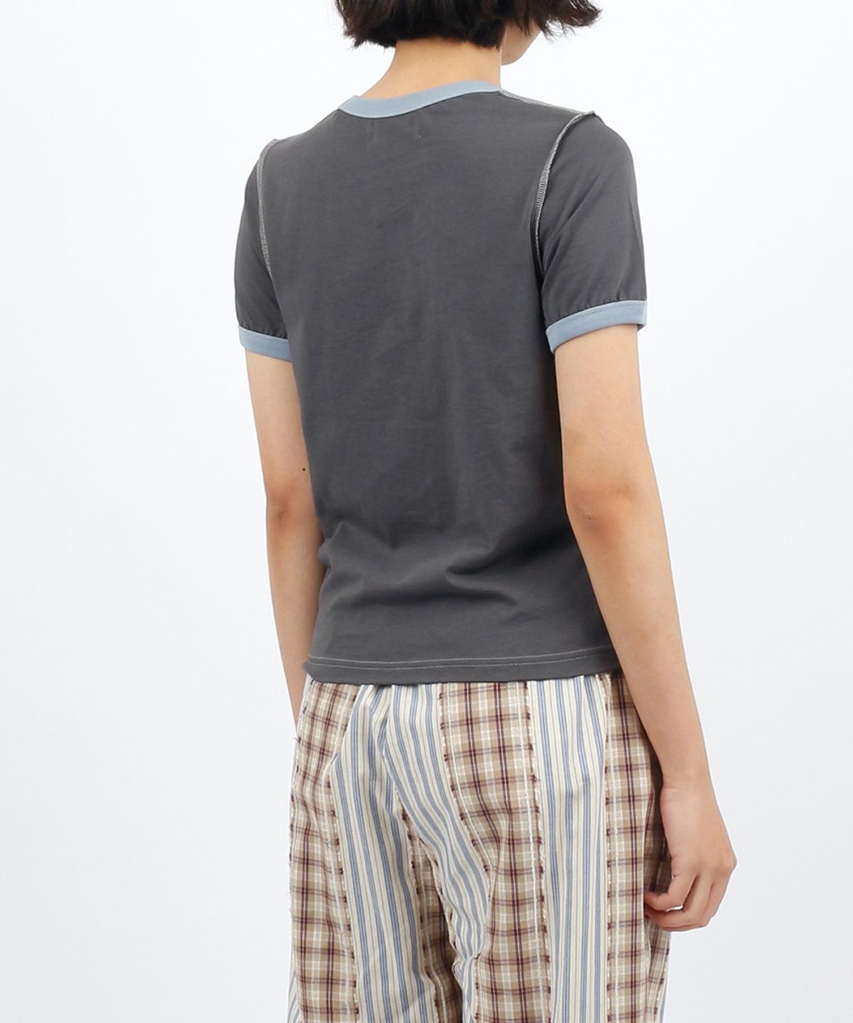써넥트(SUNNECT) Nirai Ringer Tee - Charcoal