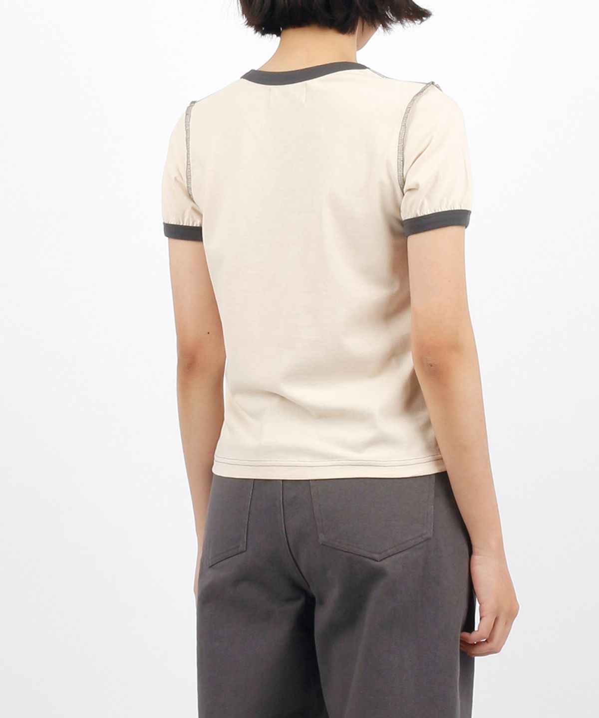 써넥트(SUNNECT) Nirai Ringer Tee - Ivory