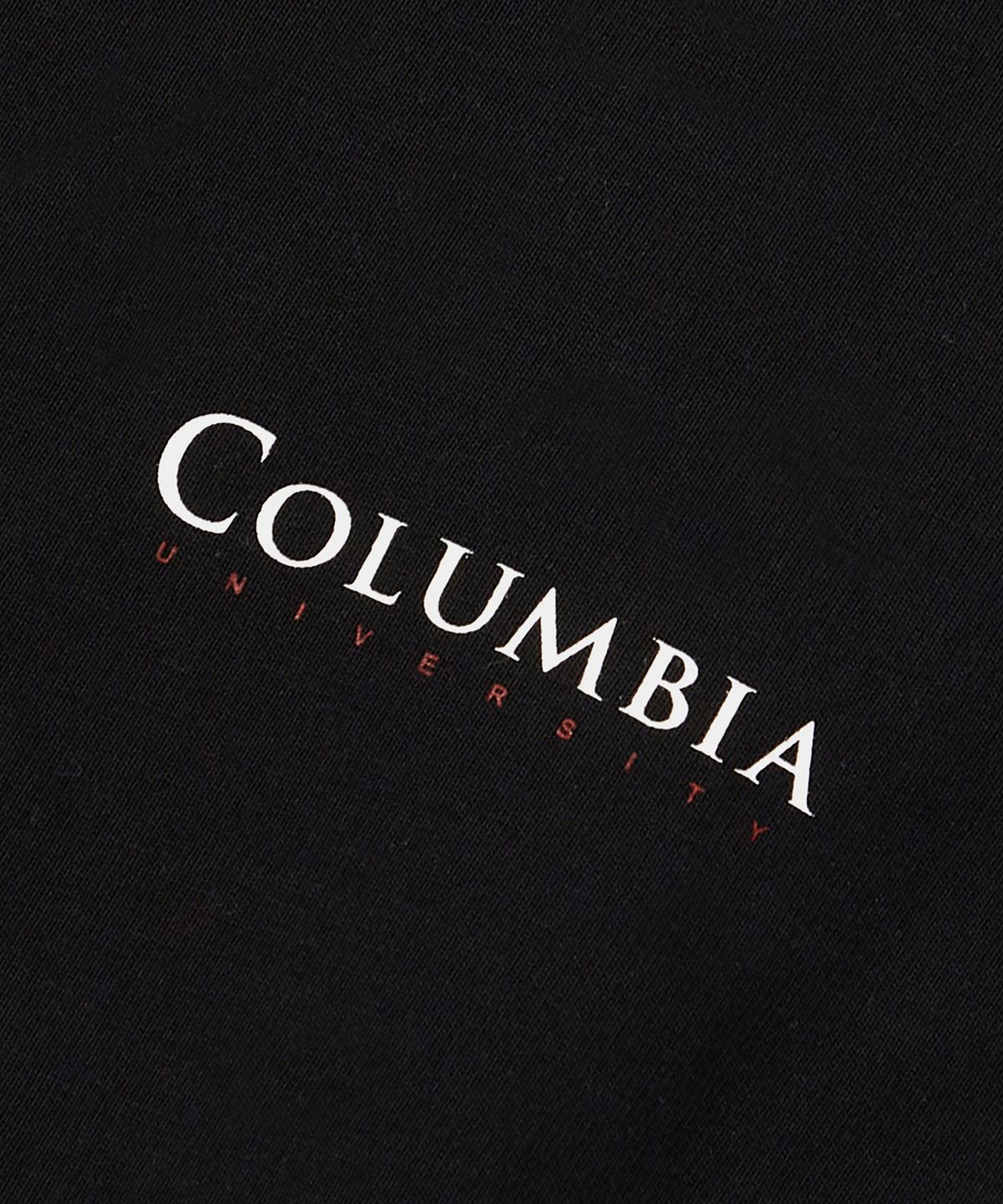컬럼비아 유니버시티(COLUMBIA UNIVERSITY) CU SIG LOGO WOMEN S/S T-SHIRTS 블랙