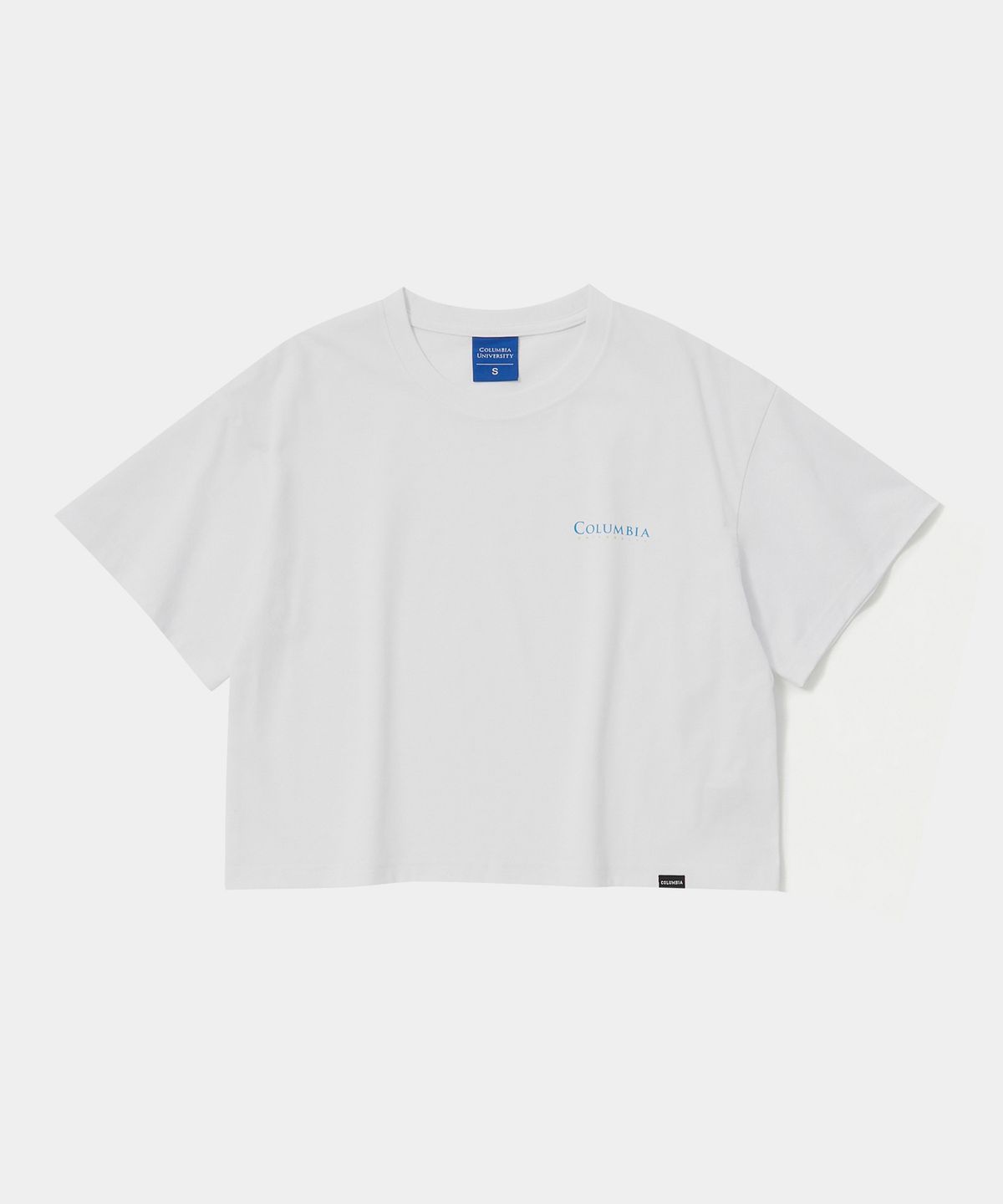 컬럼비아 유니버시티(COLUMBIA UNIVERSITY) CU SIG LOGO WOMEN S/S T-SHIRTS 화이트