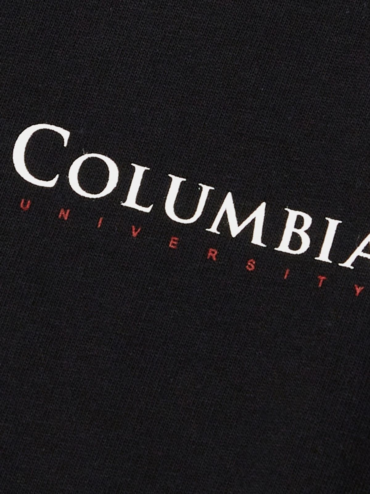 컬럼비아 유니버시티(COLUMBIA UNIVERSITY) CU SIG LOGO S/S T-SHIRTS 블랙