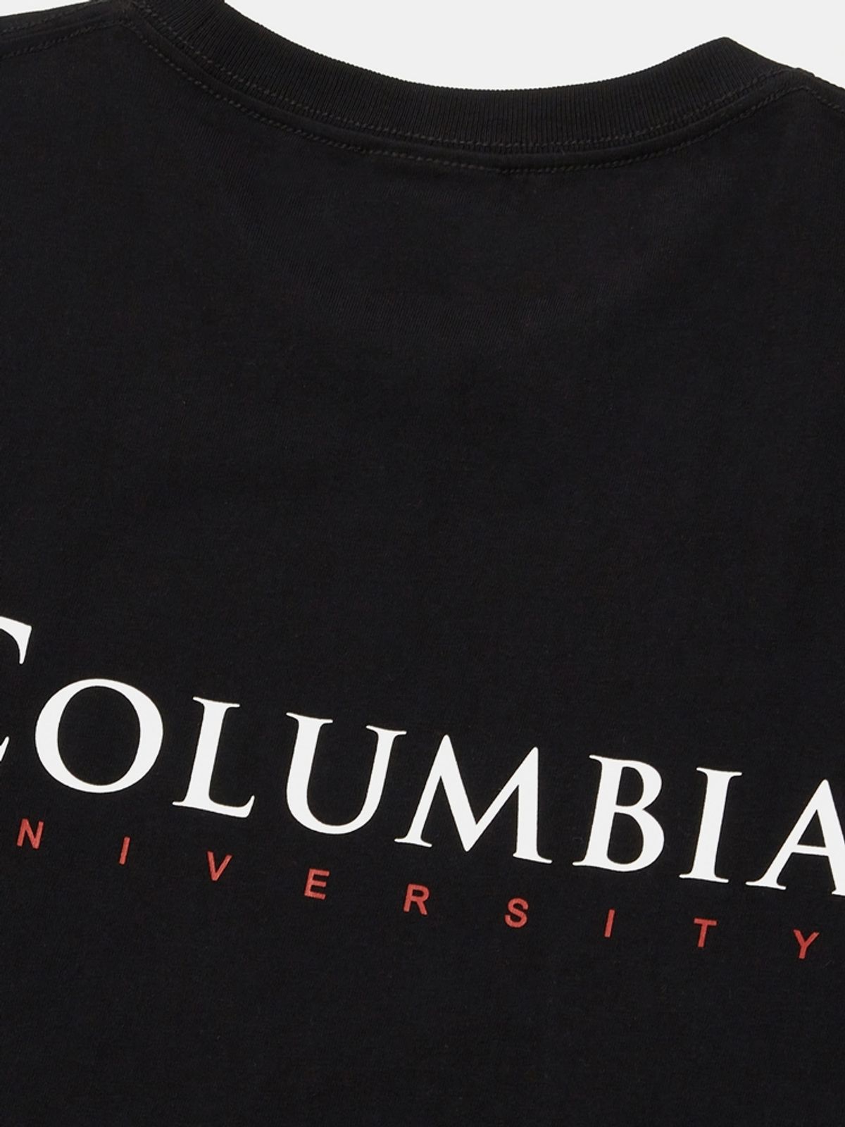 컬럼비아 유니버시티(COLUMBIA UNIVERSITY) CU SIG LOGO S/S T-SHIRTS 블랙
