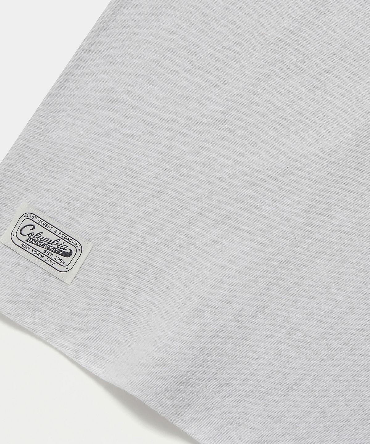 컬럼비아 유니버시티(COLUMBIA UNIVERSITY) CU 80S VINTAGE CRACK LOGO S/S T-SHIRTS 라이트멜란지