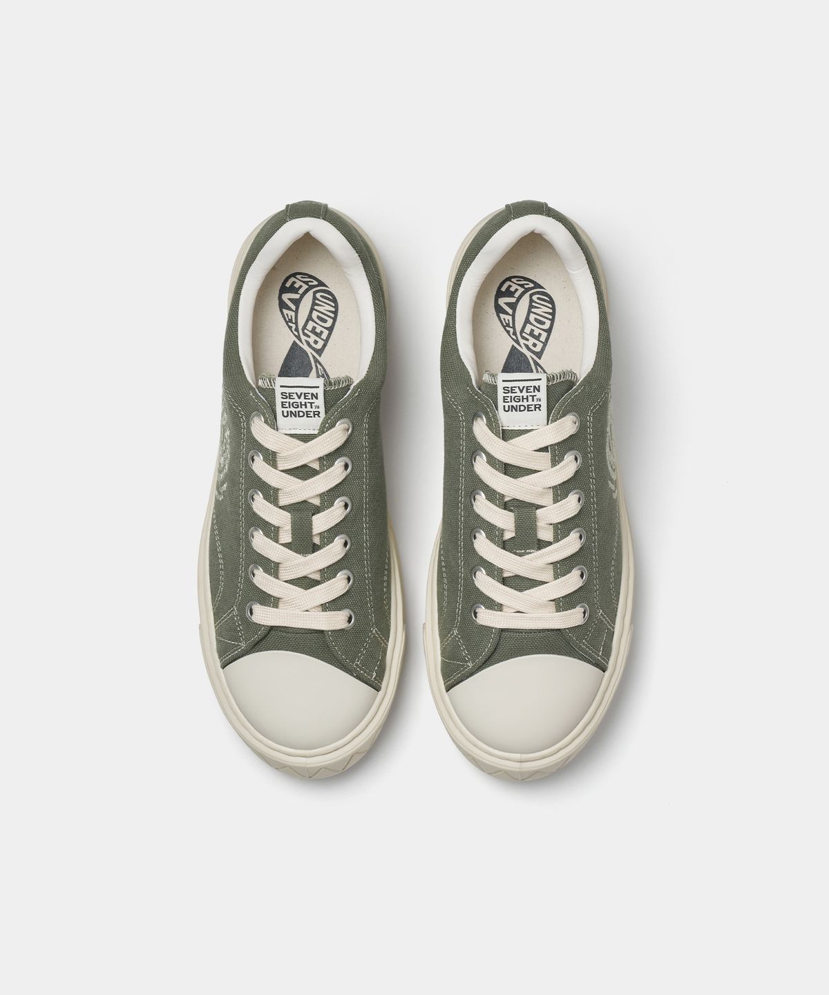 세븐에잇언더(78UNDER) M-2 GRAPHIC LOW TOP_CAMO GREEN