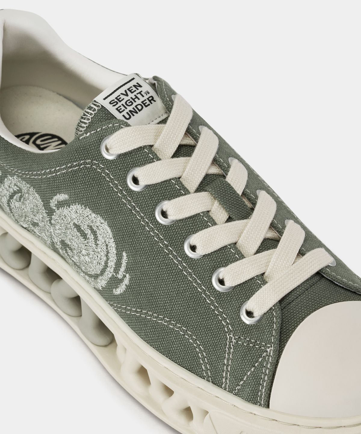 세븐에잇언더(78UNDER) M-2 GRAPHIC LOW TOP_CAMO GREEN