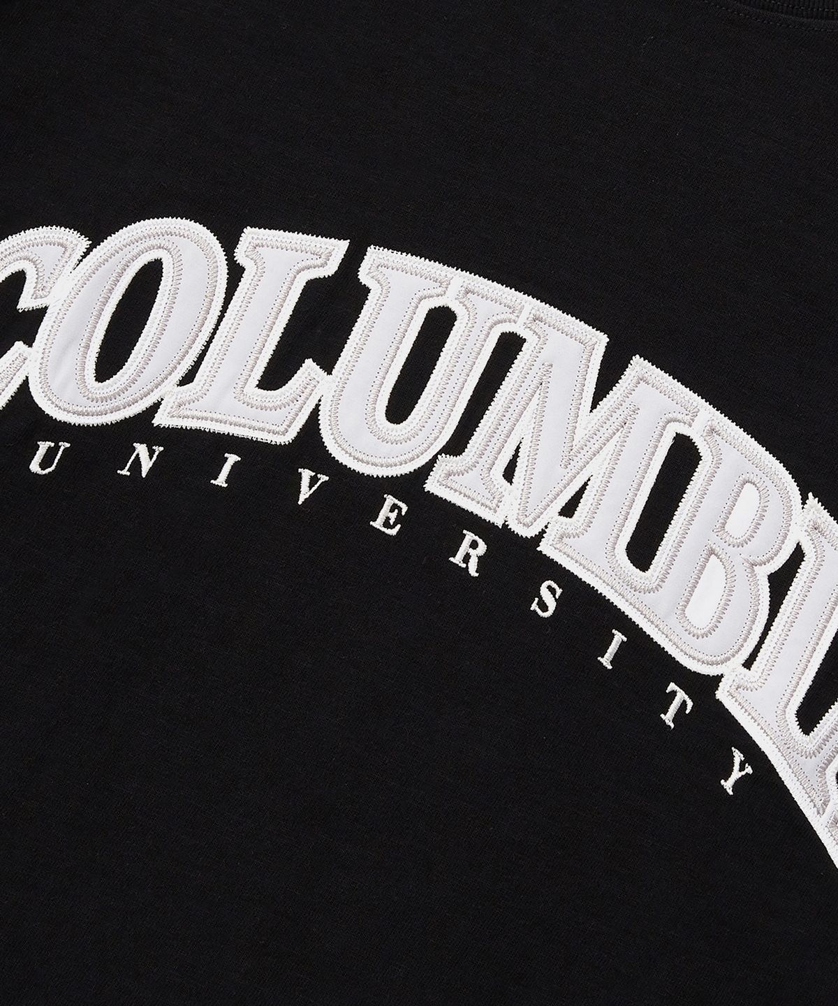 컬럼비아 유니버시티(COLUMBIA UNIVERSITY) STREET ARCH LOGO S/S T-SHIRTS 블랙