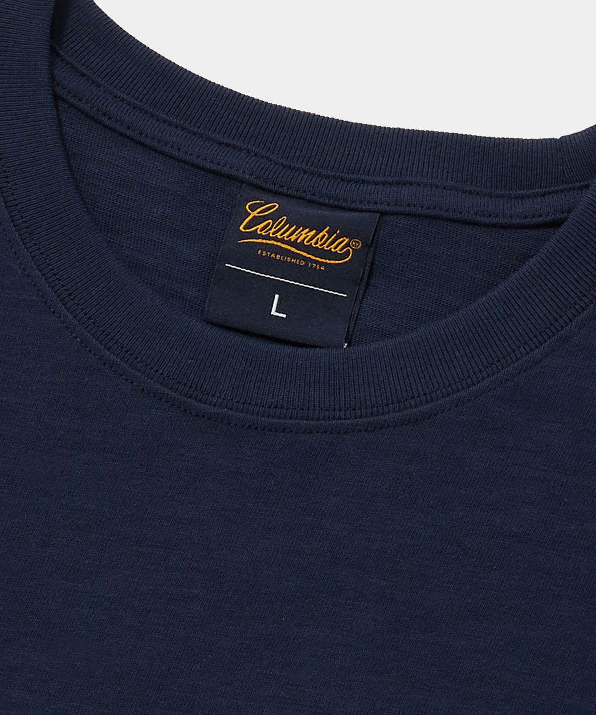 컬럼비아 유니버시티(COLUMBIA UNIVERSITY) STREET ARCH LOGO S/S T-SHIRTS 다크네이비