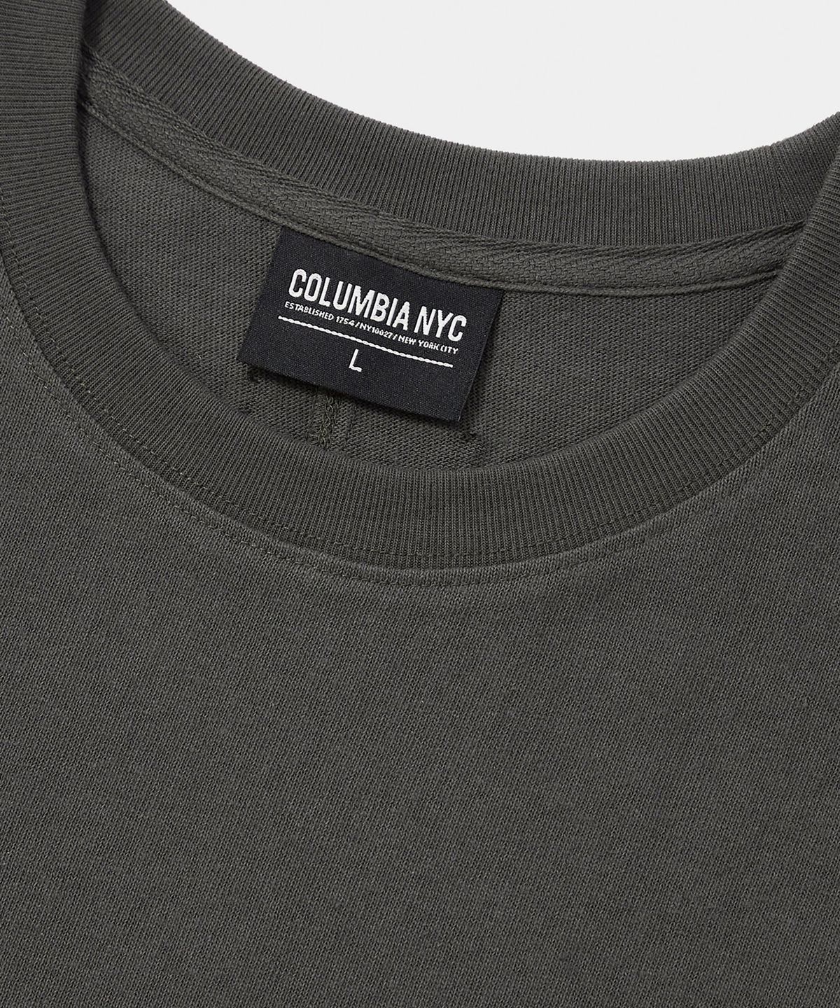 컬럼비아 유니버시티(COLUMBIA UNIVERSITY) B/S NY SLEEVELESS T-SHIRTS 슬레이트블랙