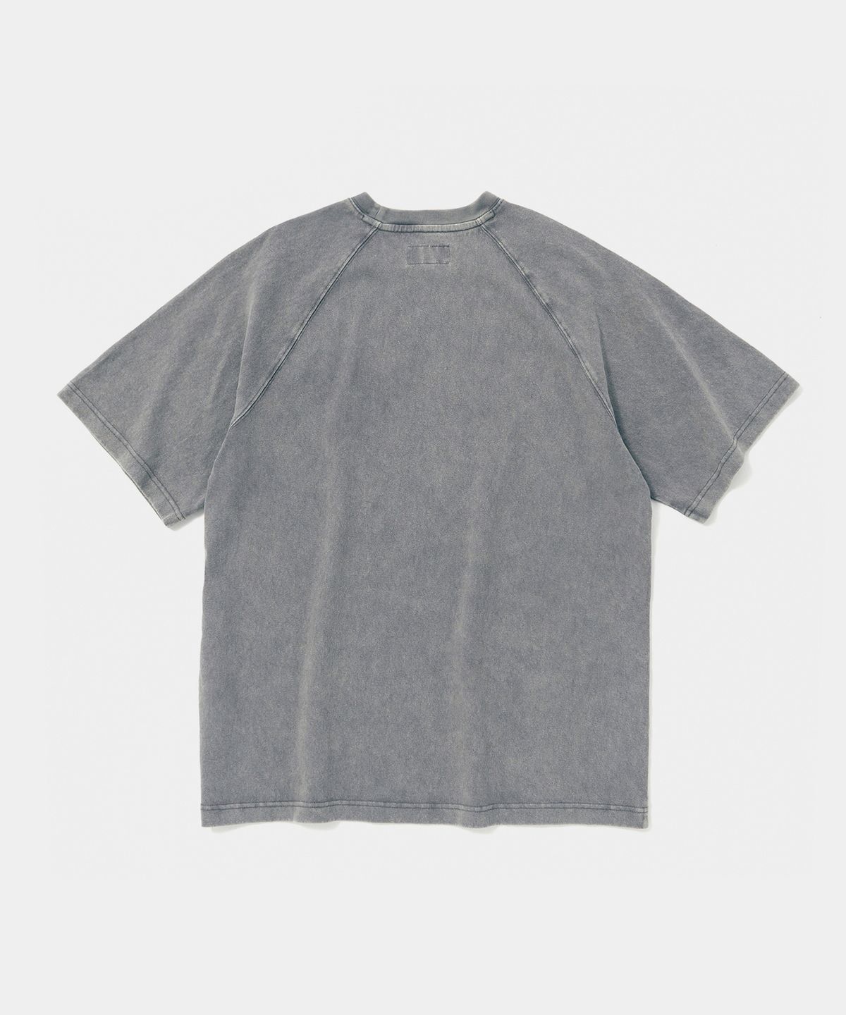 컬럼비아 유니버시티(COLUMBIA UNIVERSITY) CU VTG CRACK LOGO MINERAL WASHED S/S T-SHIRTS 그레이