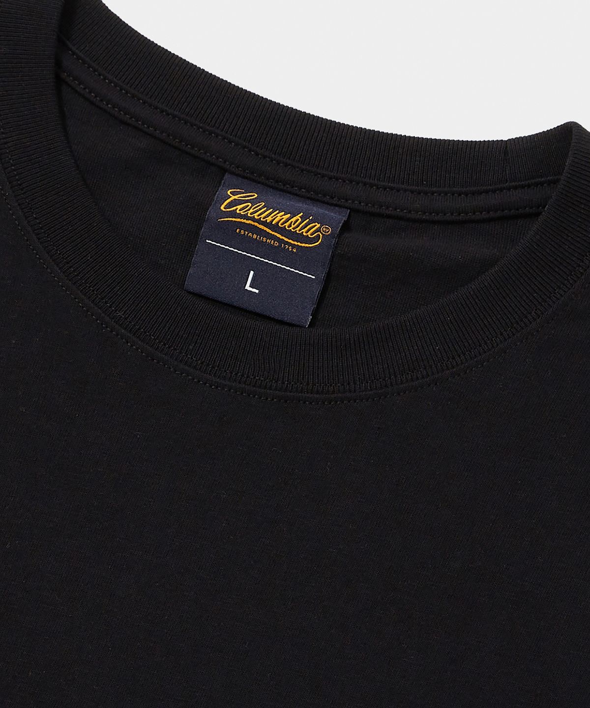 컬럼비아 유니버시티(COLUMBIA UNIVERSITY) NY STREET TAIL LOGO S/S T-SHIRTS 블랙