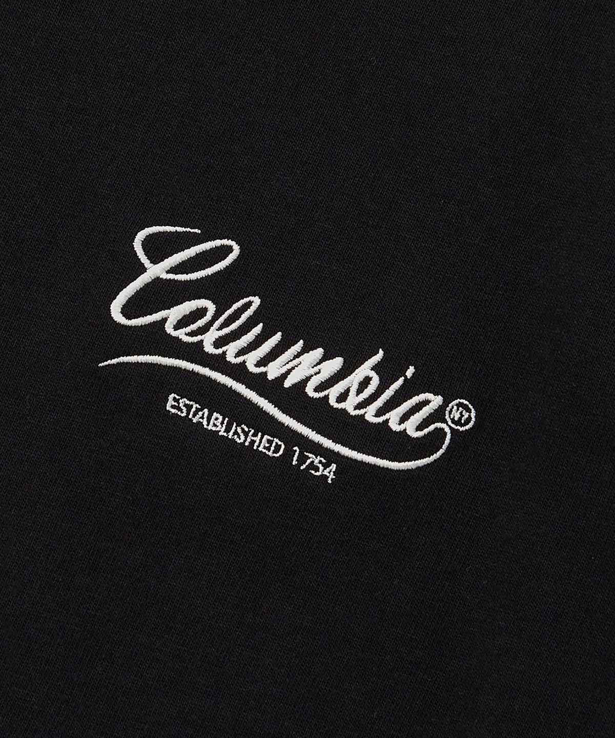 컬럼비아 유니버시티(COLUMBIA UNIVERSITY) NY STREET TAIL LOGO S/S T-SHIRTS 블랙