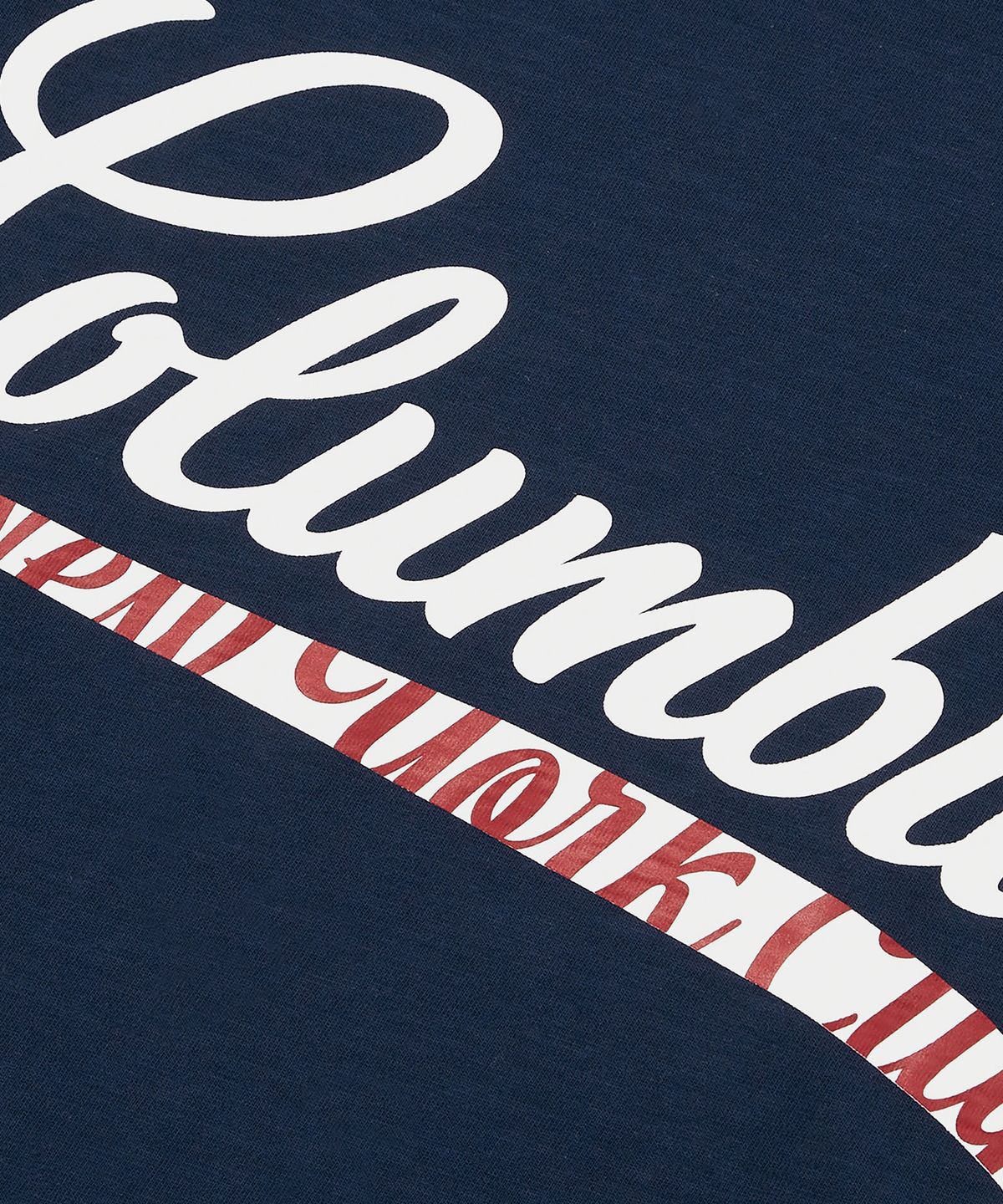 컬럼비아 유니버시티(COLUMBIA UNIVERSITY) CU BIG WAVE LOGO S/S T-SHIRTS 다크네이비