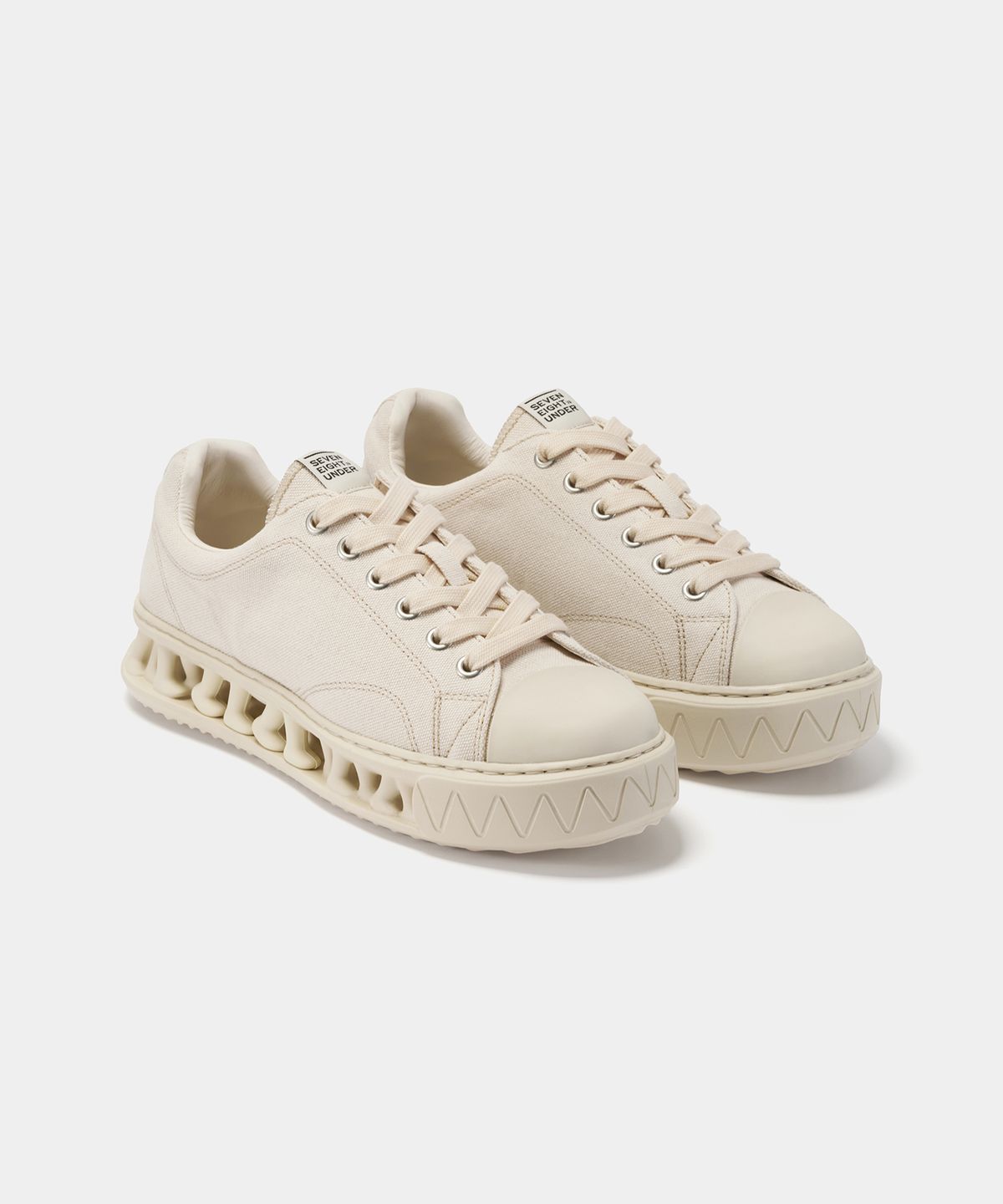 세븐에잇언더(78UNDER) C-3 VINTAGE LOW TOP_ OFF WHITE