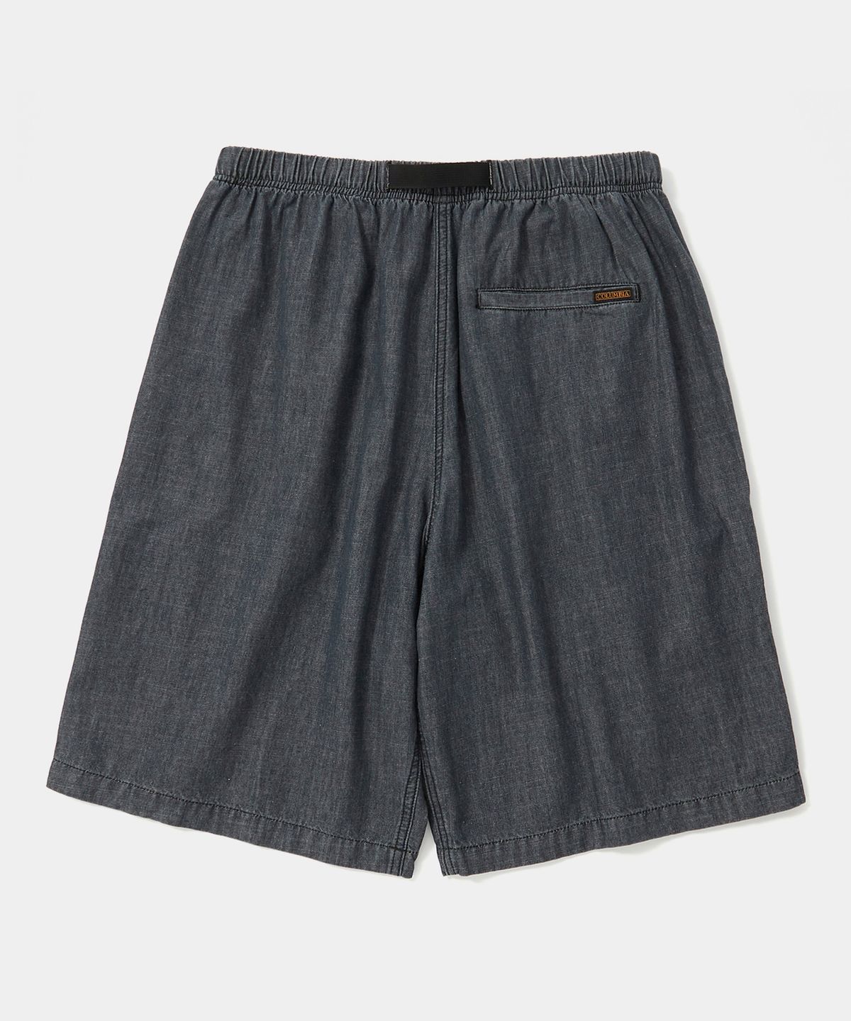 컬럼비아 유니버시티(COLUMBIA UNIVERSITY) COLUMBIA TRAJAN LABEL BELTED DENIM SHORTS PANTS 블랙데님