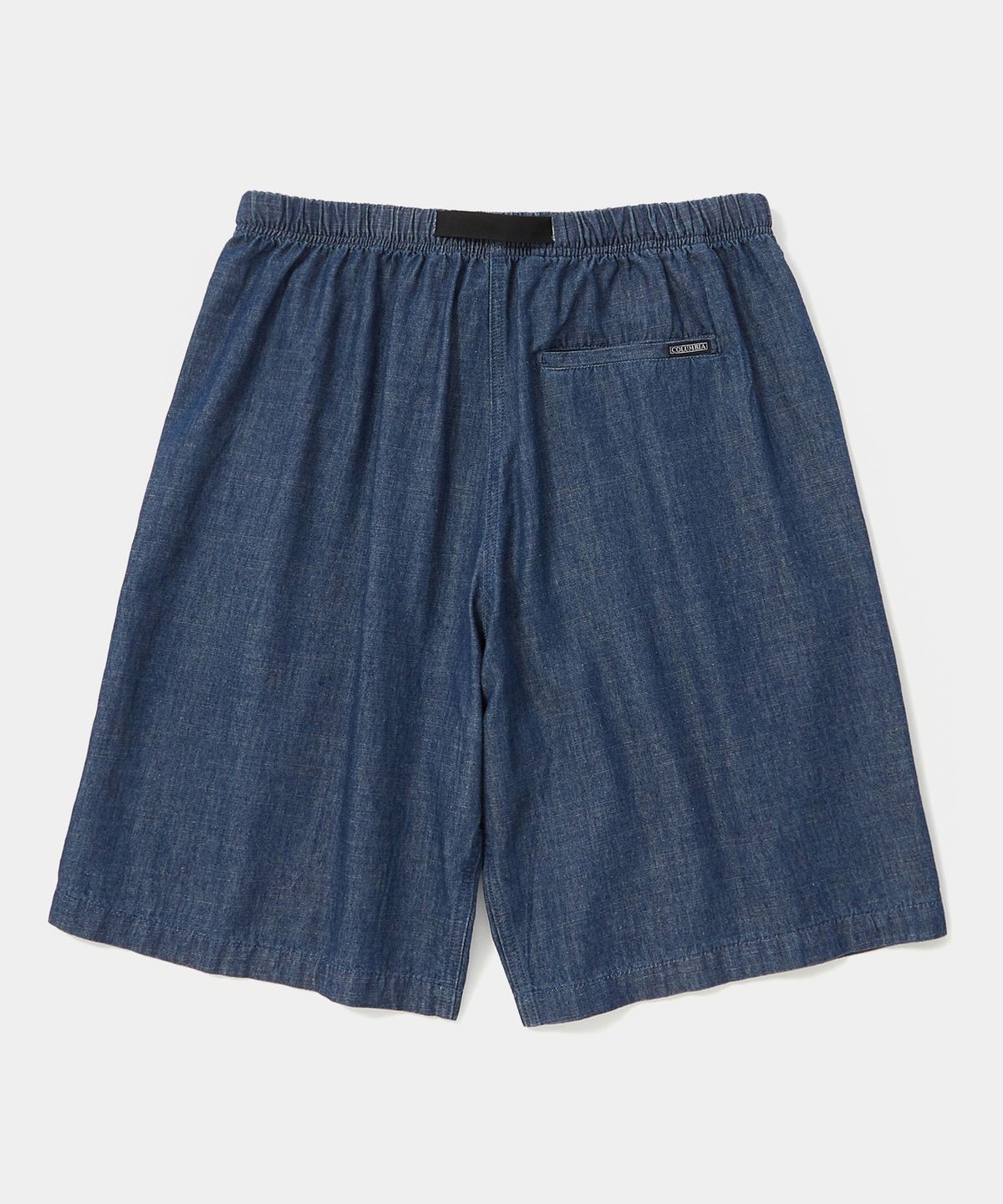 컬럼비아 유니버시티(COLUMBIA UNIVERSITY) COLUMBIA TRAJAN LABEL BELTED DENIM SHORTS PANTS 미드나잇데님
