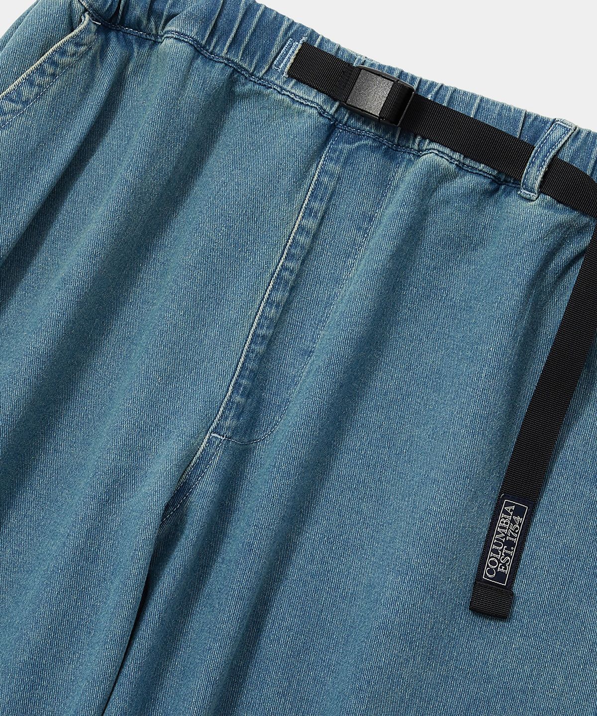 컬럼비아 유니버시티(COLUMBIA UNIVERSITY) COLUMBIA TRAJAN LABEL BELTED ALL-ROUND DENIM PANTS 라이트데님
